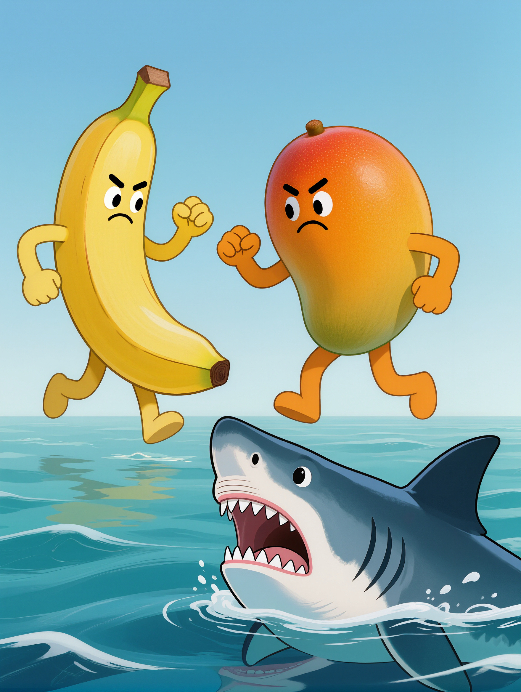Kling AI work 312677367616655 - banana sketches AI image