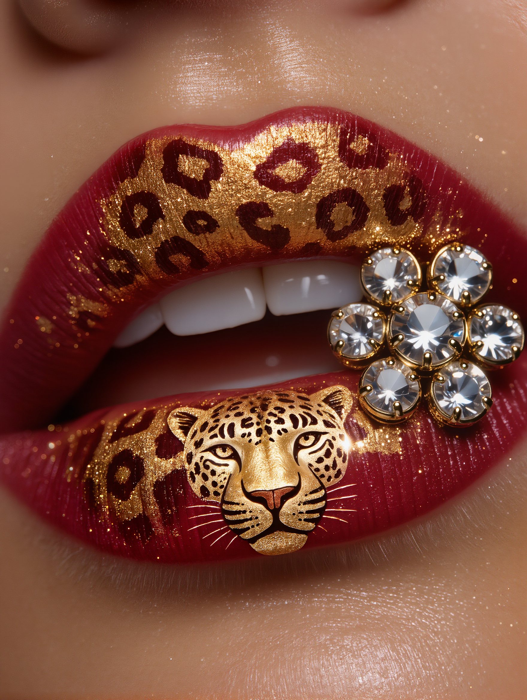 Kling AI work 308022263532453 - leopard print car seat covers AI image
