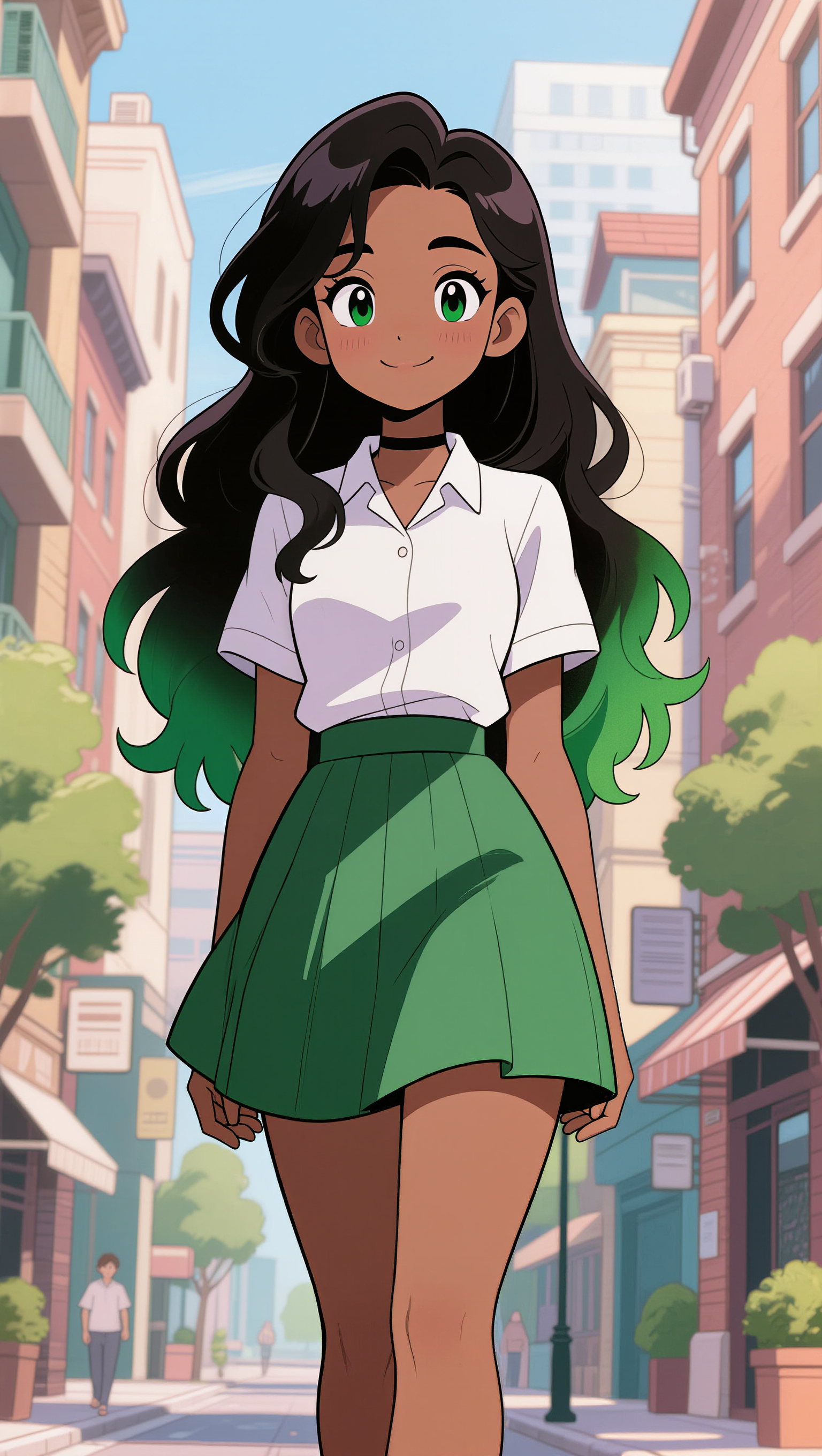 Kling AI work 296993688523314 - female cartoon AI image