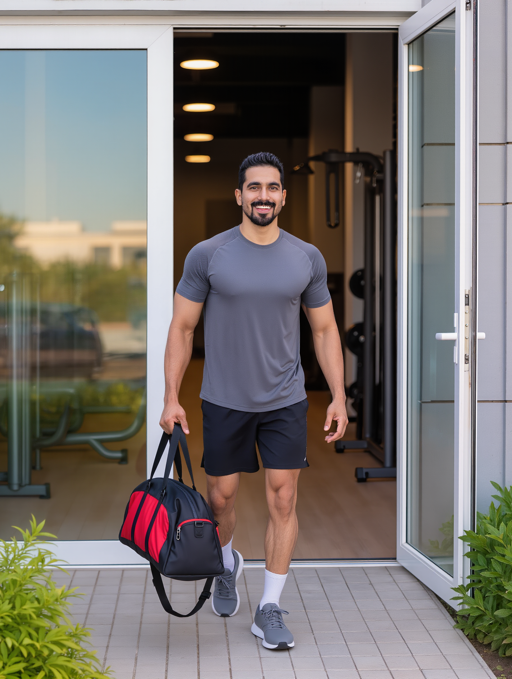 Kling AI work 309091426505554 - gym scene AI image