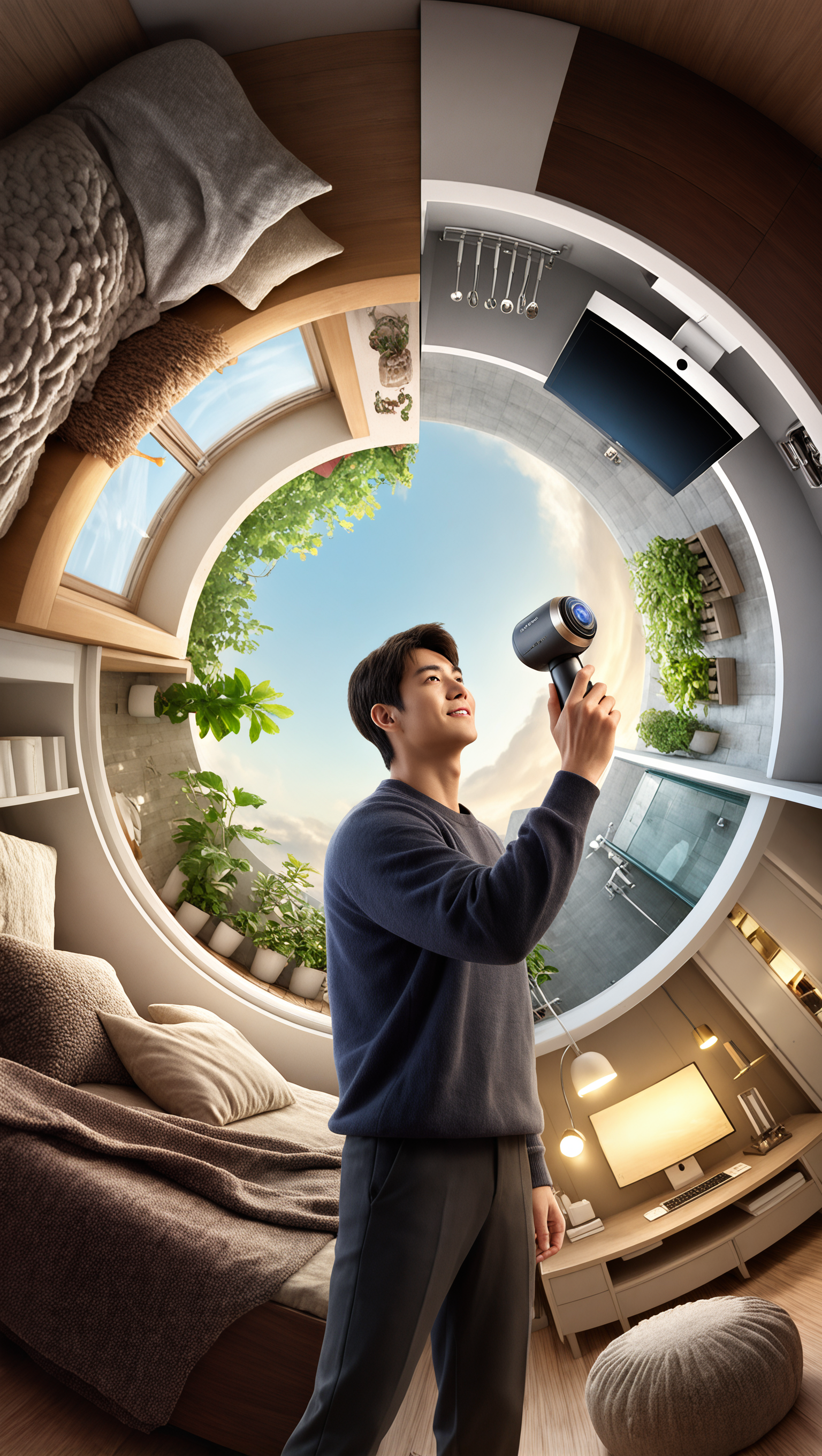 360 camera - ai camera AI image