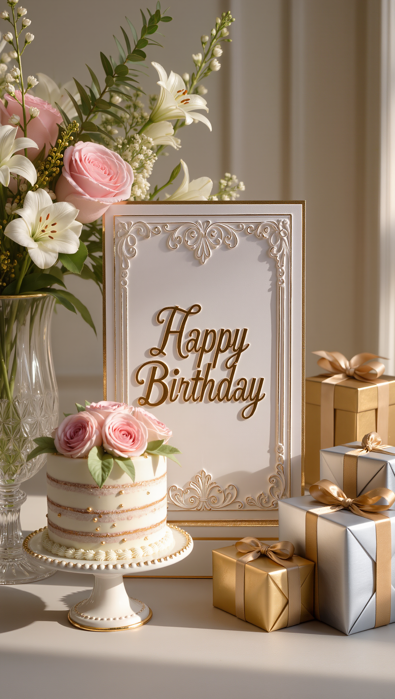 Kling AI work 300052062502136 - free online birthday card maker AI image