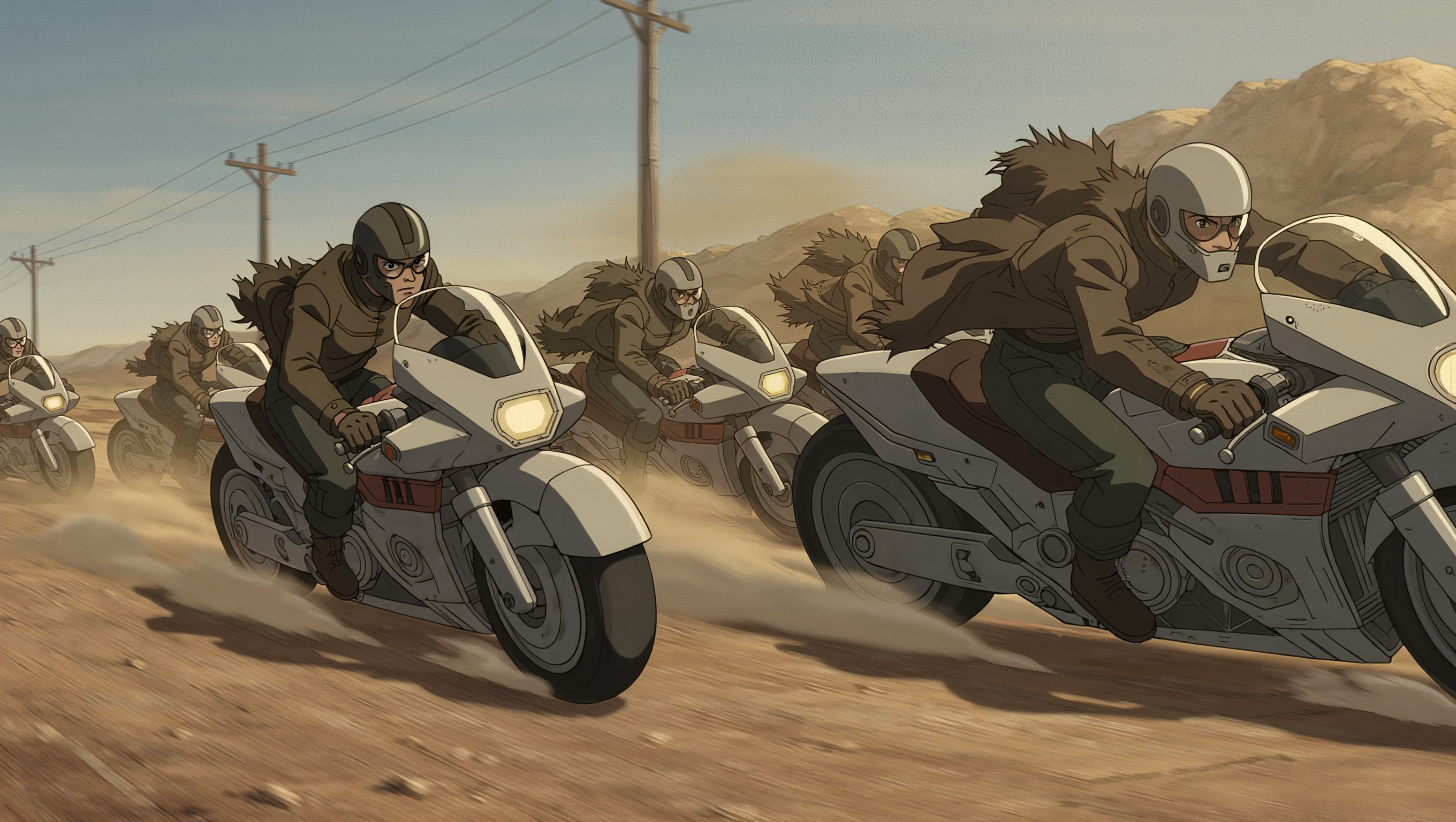 anime raiders  - anime room background AI image