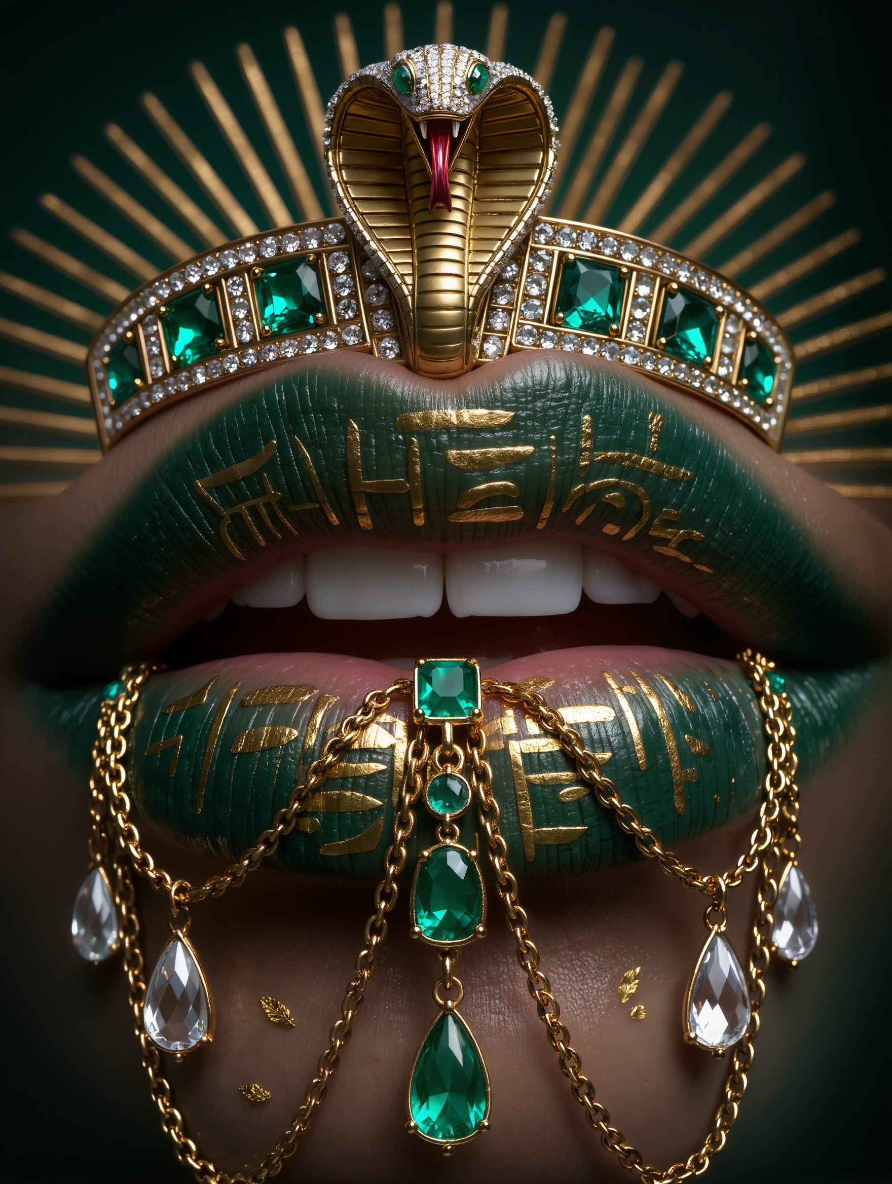 Kling AI work 309346136527988 - what is emerald green AI image