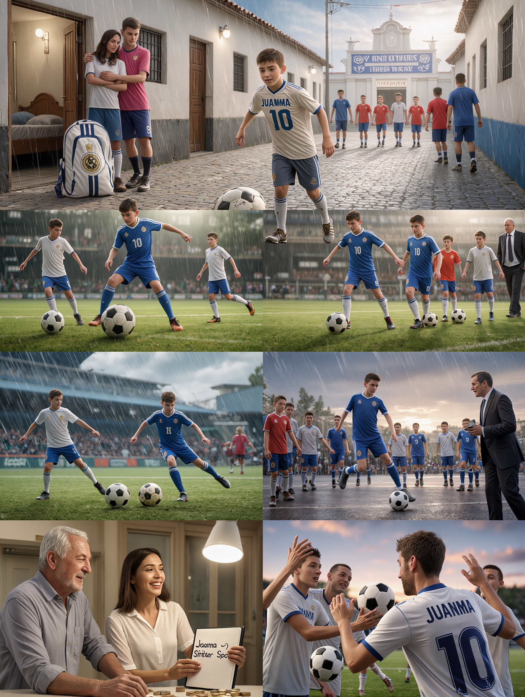 Kling AI work 318372751523686 - football scene AI image