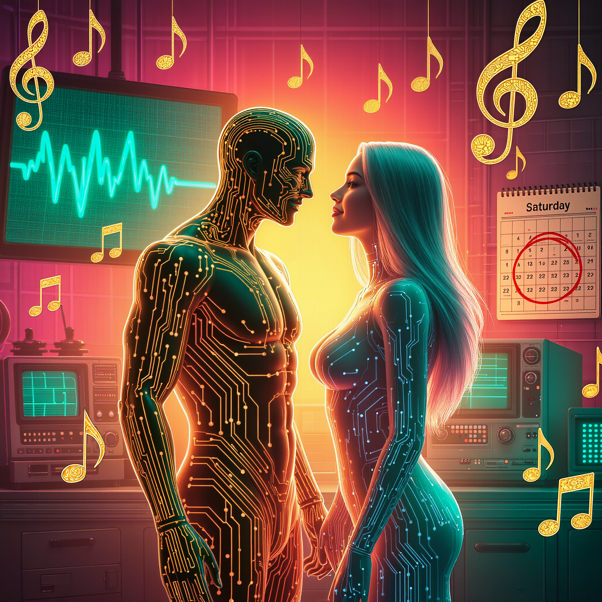 Kling AI work 308906009668747 - city album cover AI image