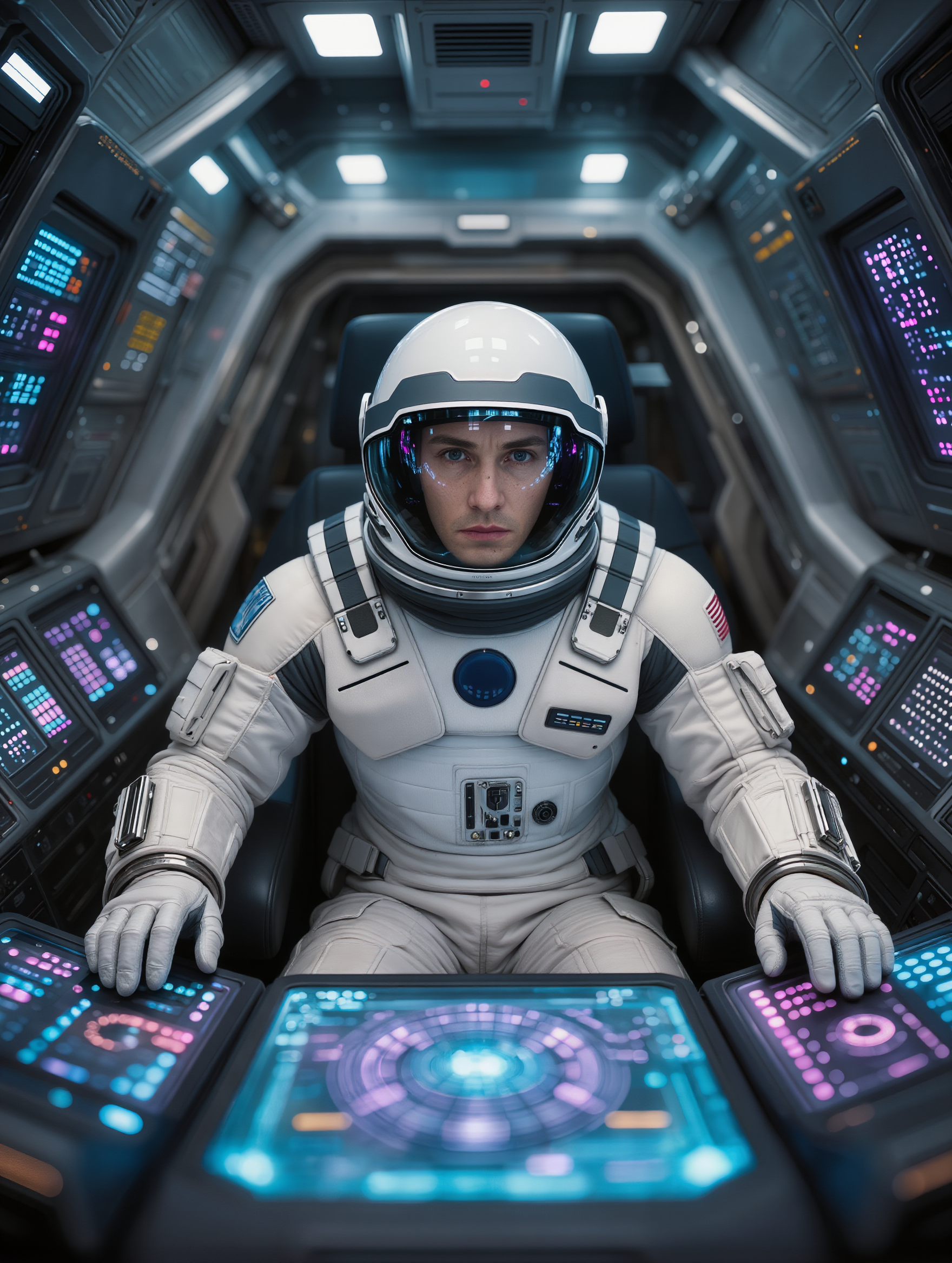 Kling AI work 315045361615548 - animated astronaut AI image