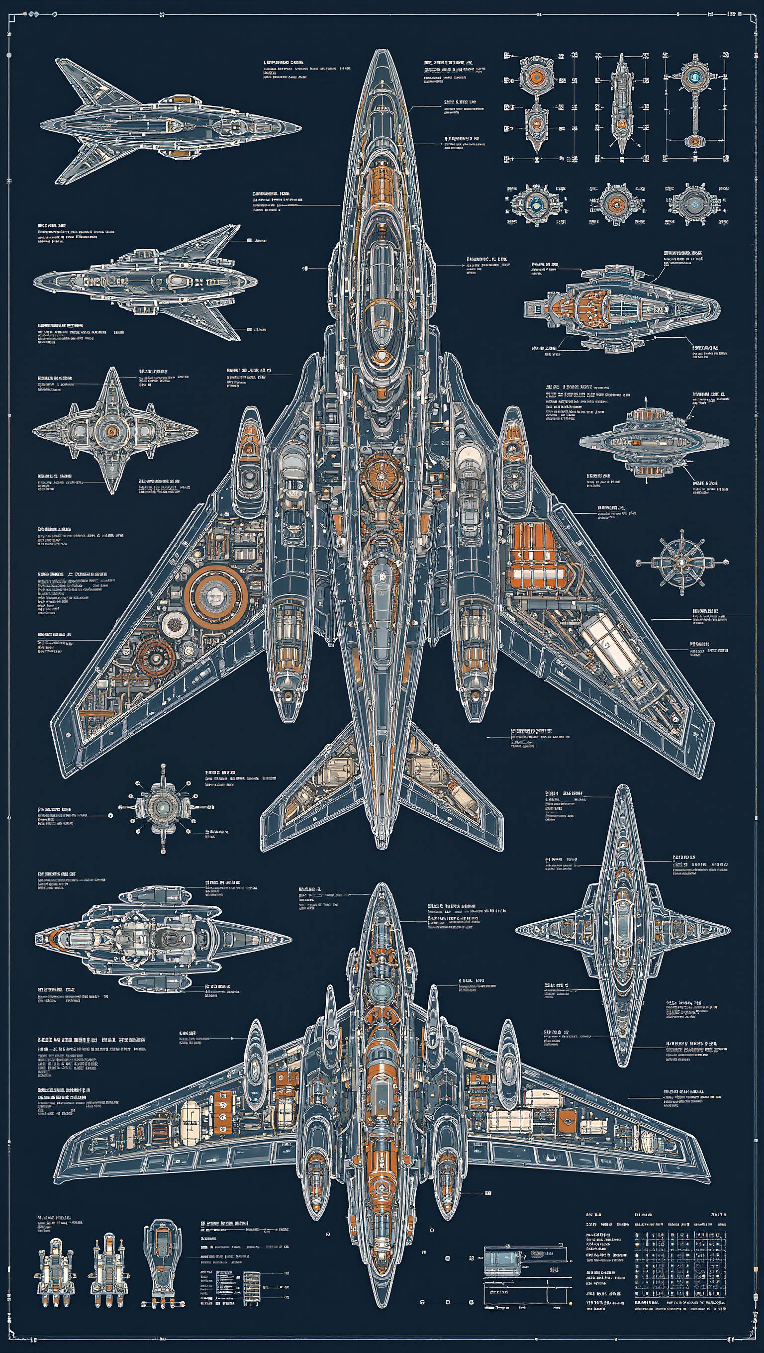 Kling AI work 308806501663707 - how to make a blueprint AI image