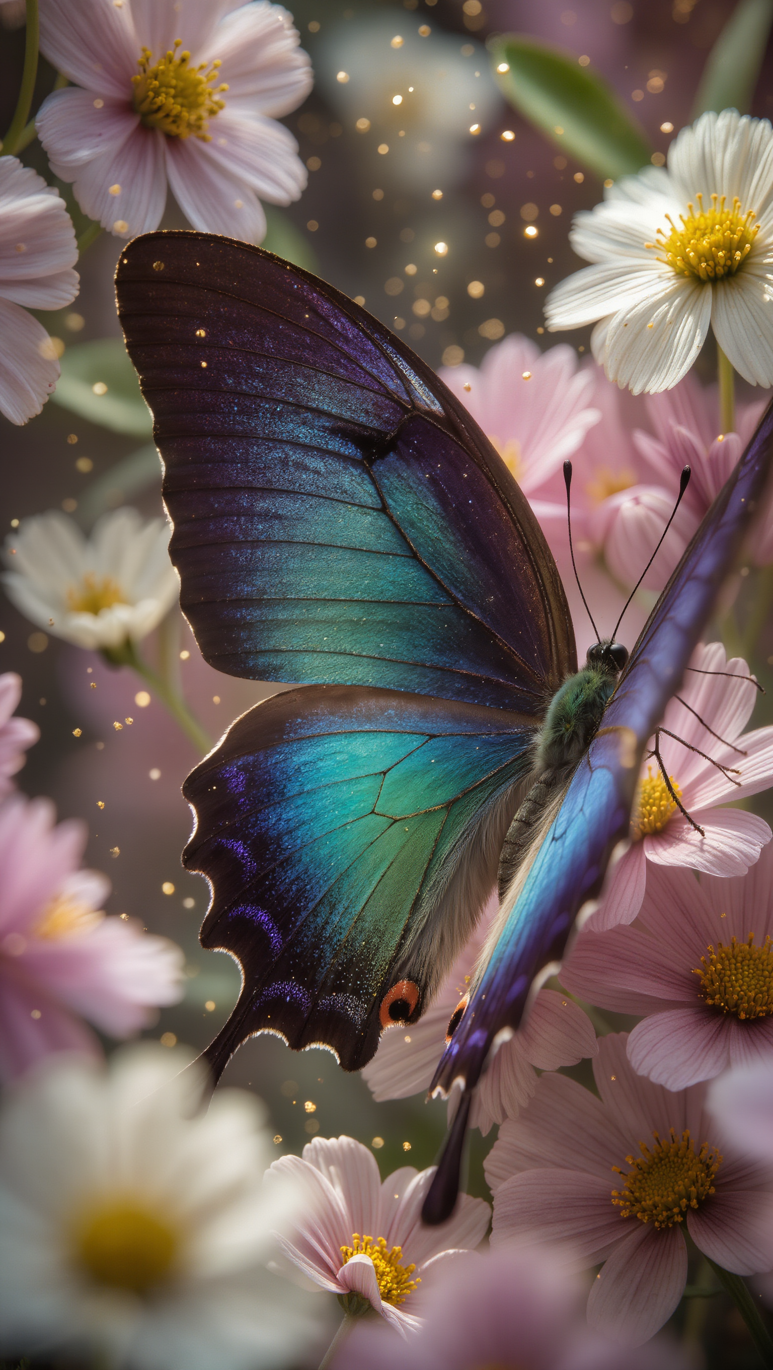 Kling AI work 297141220614771 - butterfly ai wallpaper AI image