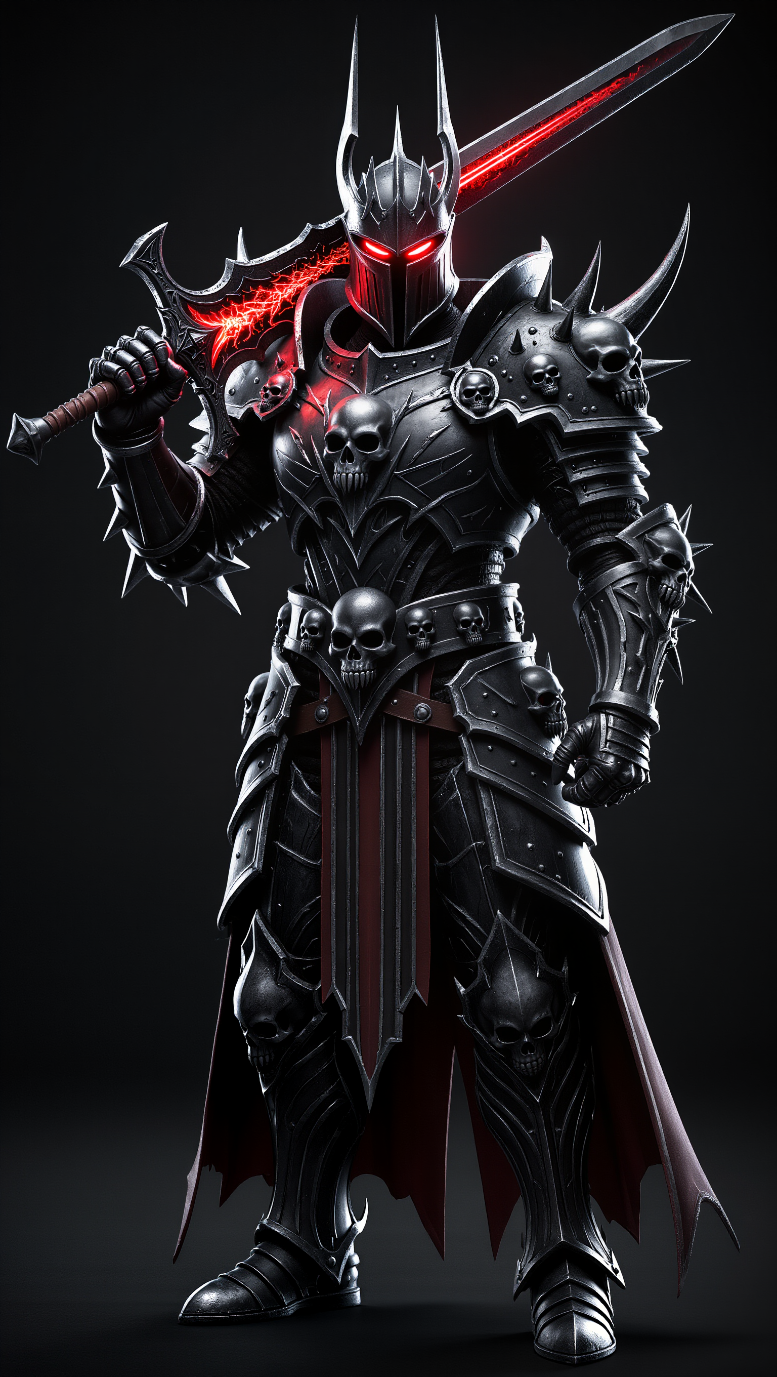 dark knight - dark fantasy style AI image