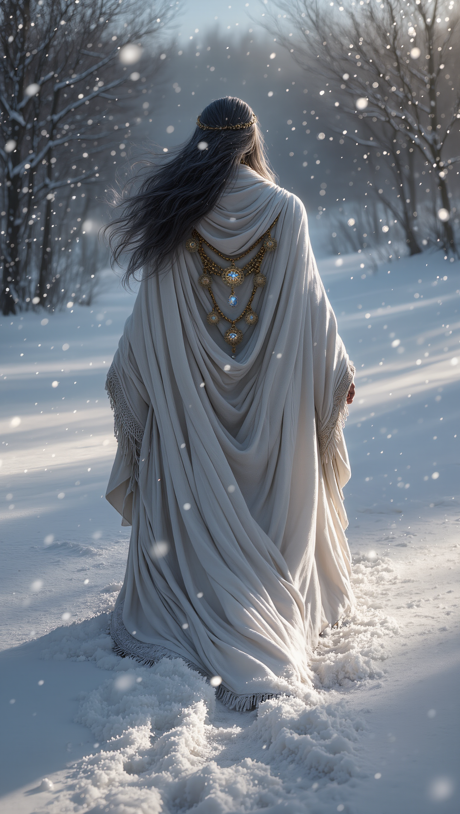 Kling AI work 295625688501202 - textured snow AI image