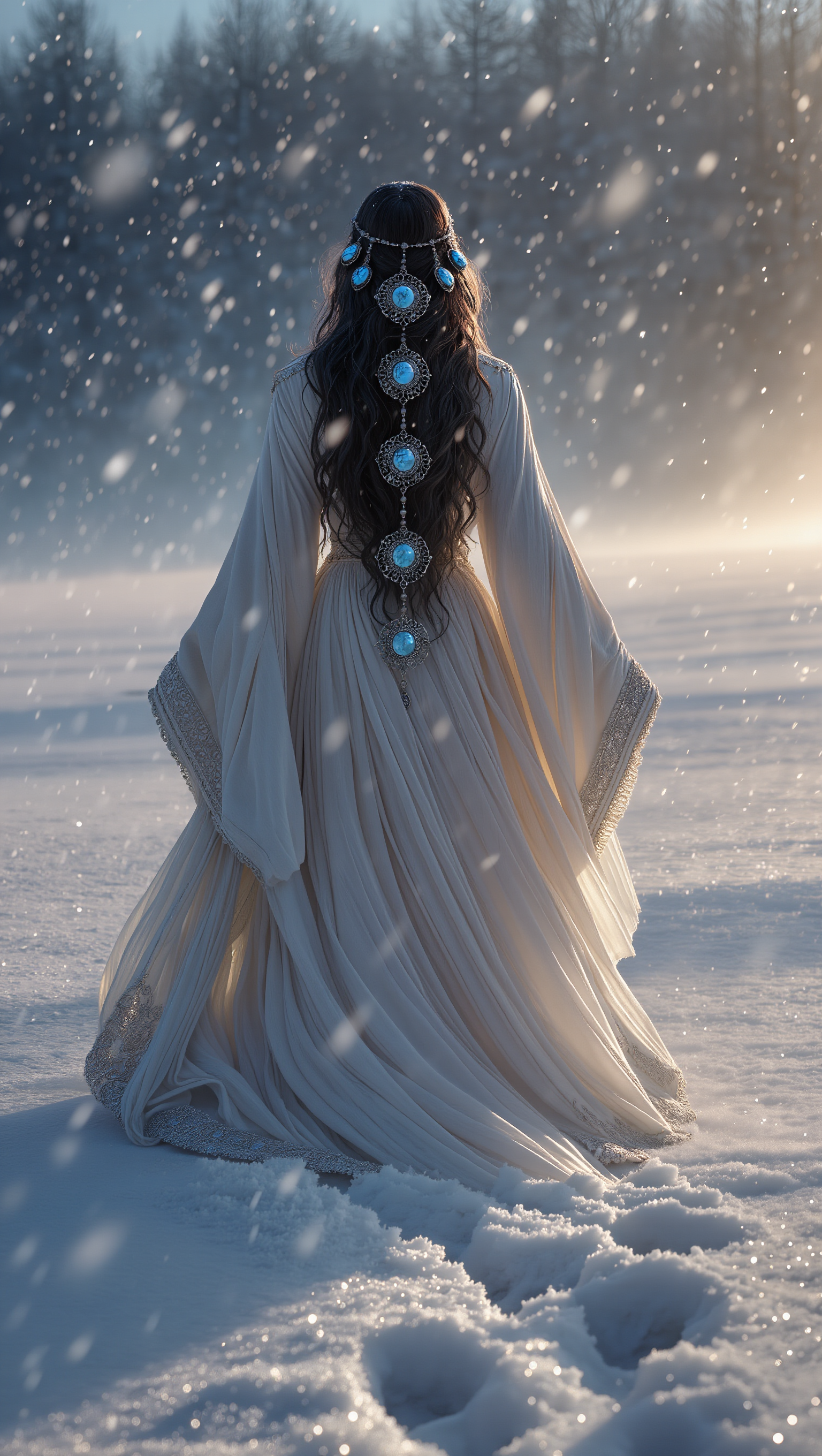 Kling AI work 295625688508208 - textured snow AI image