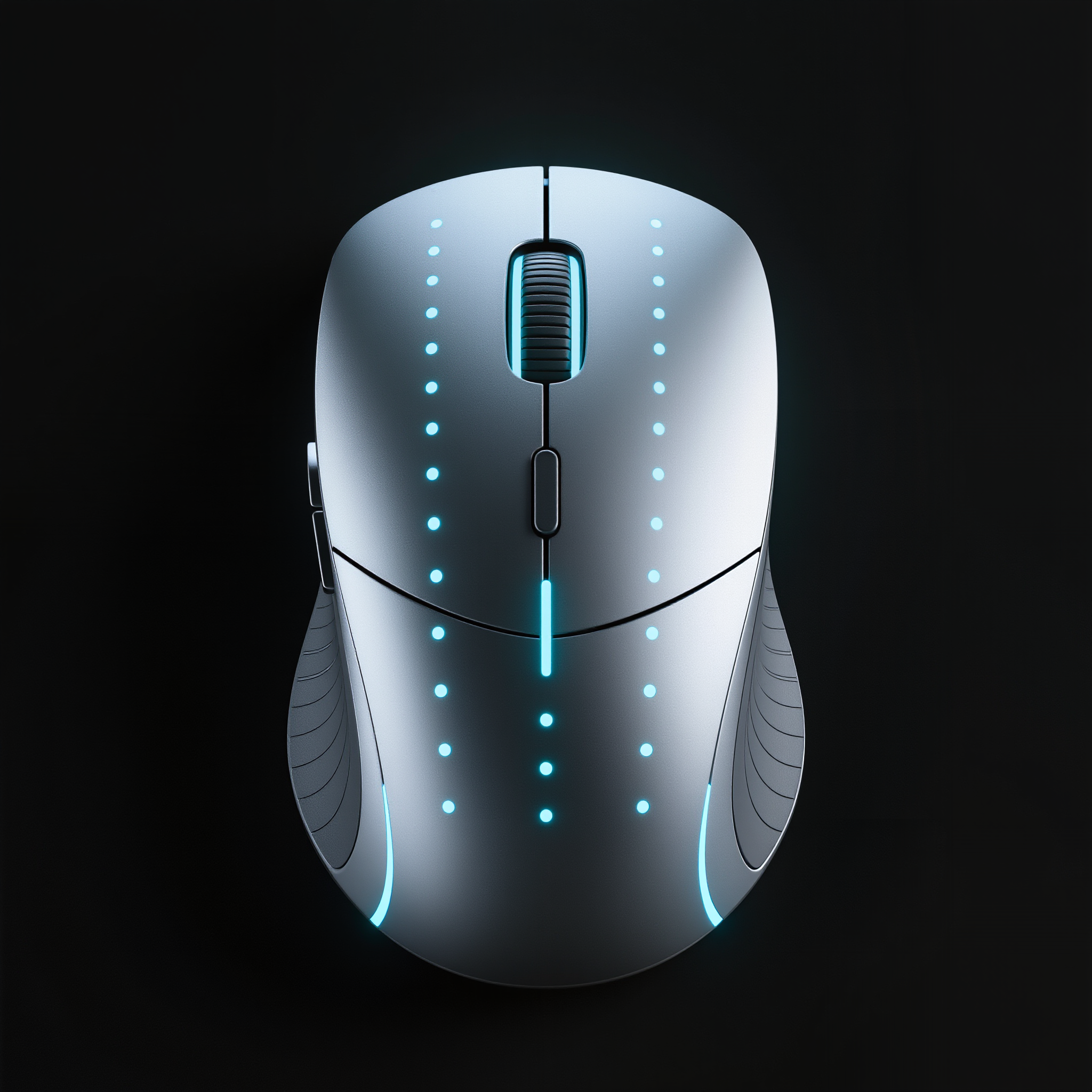 futuristic computer mouse - futuristic style AI image