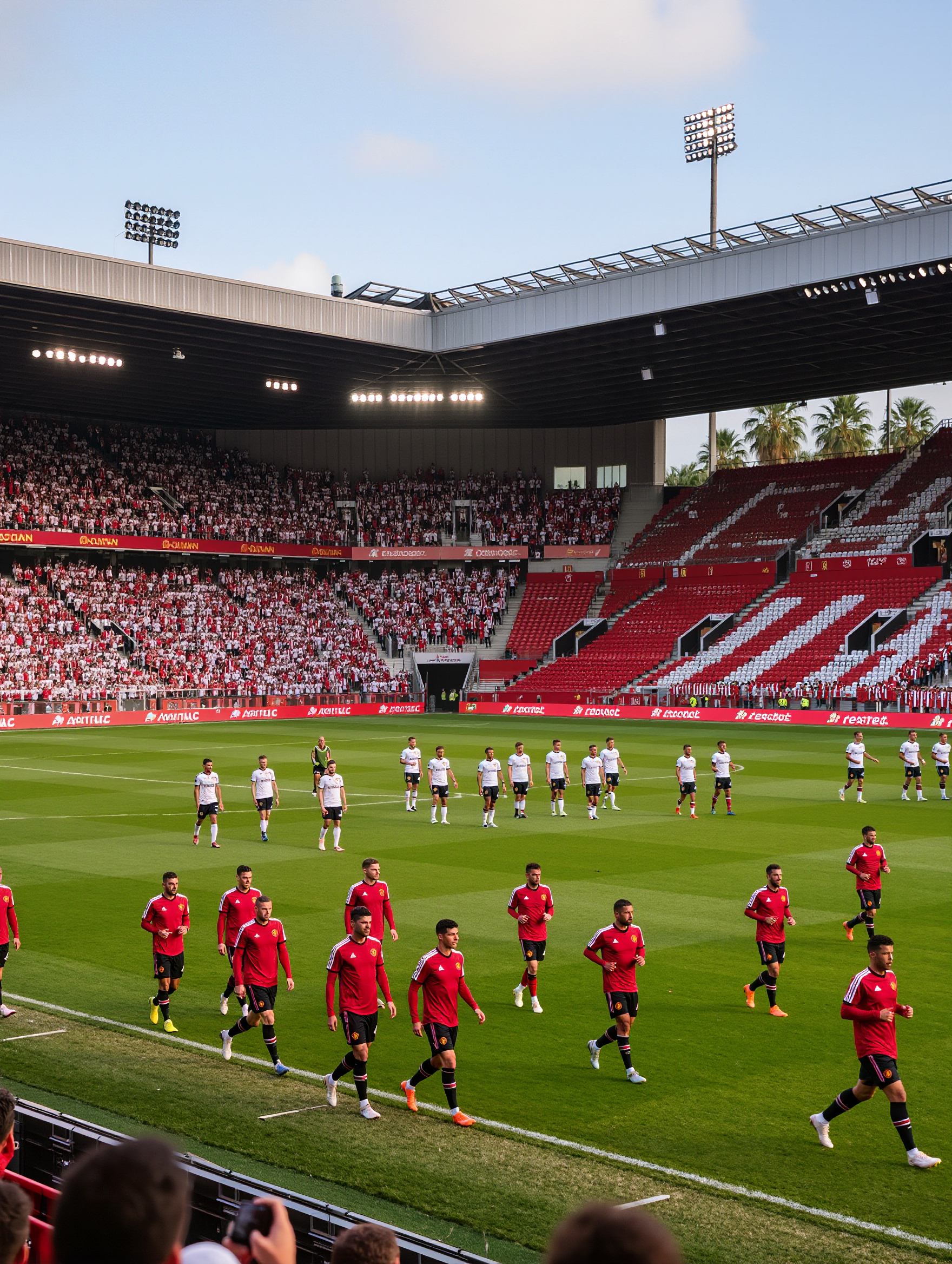 Kling AI work 316544870521093 - pre match warmup AI image