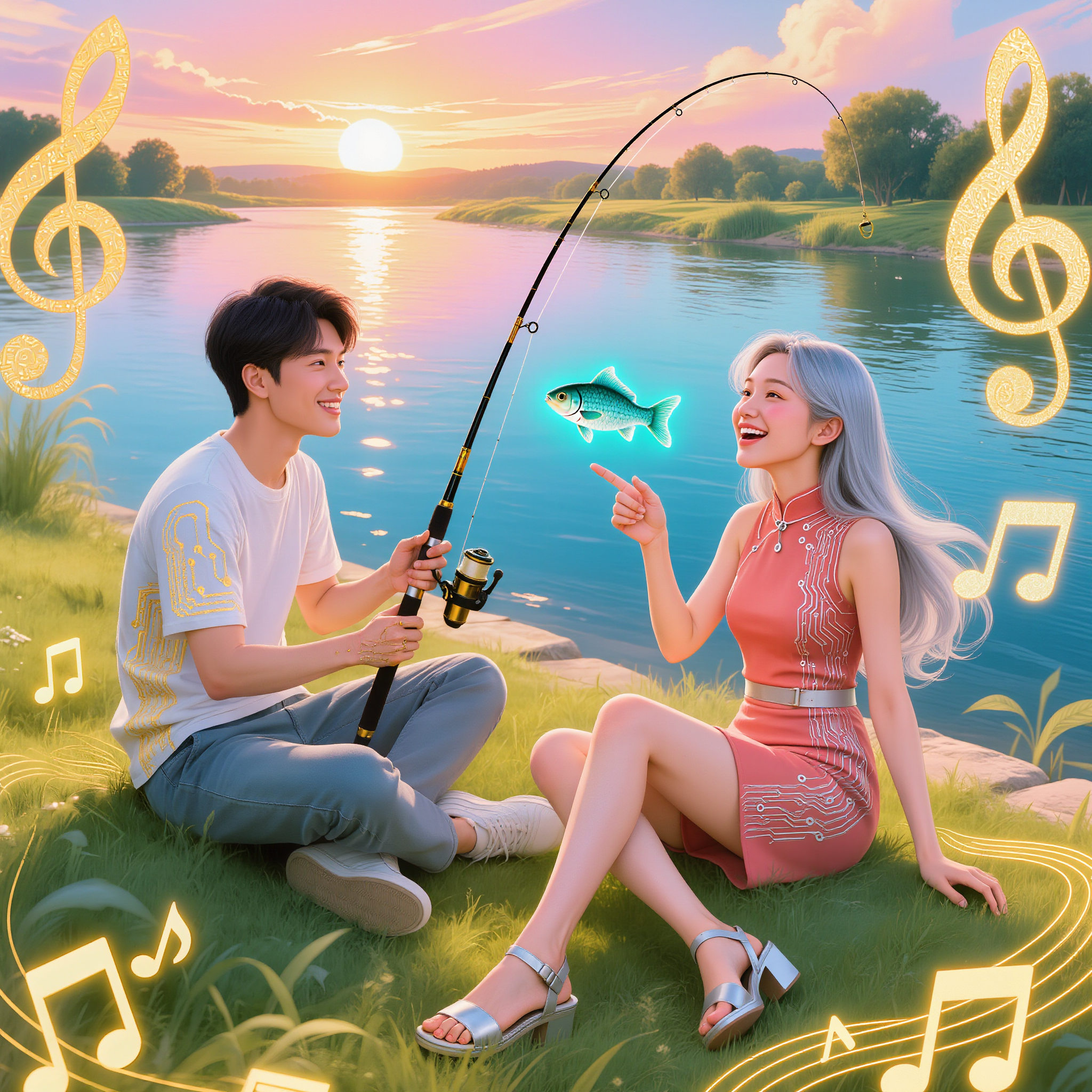 Kling AI work 308947000613000 - city album cover AI image