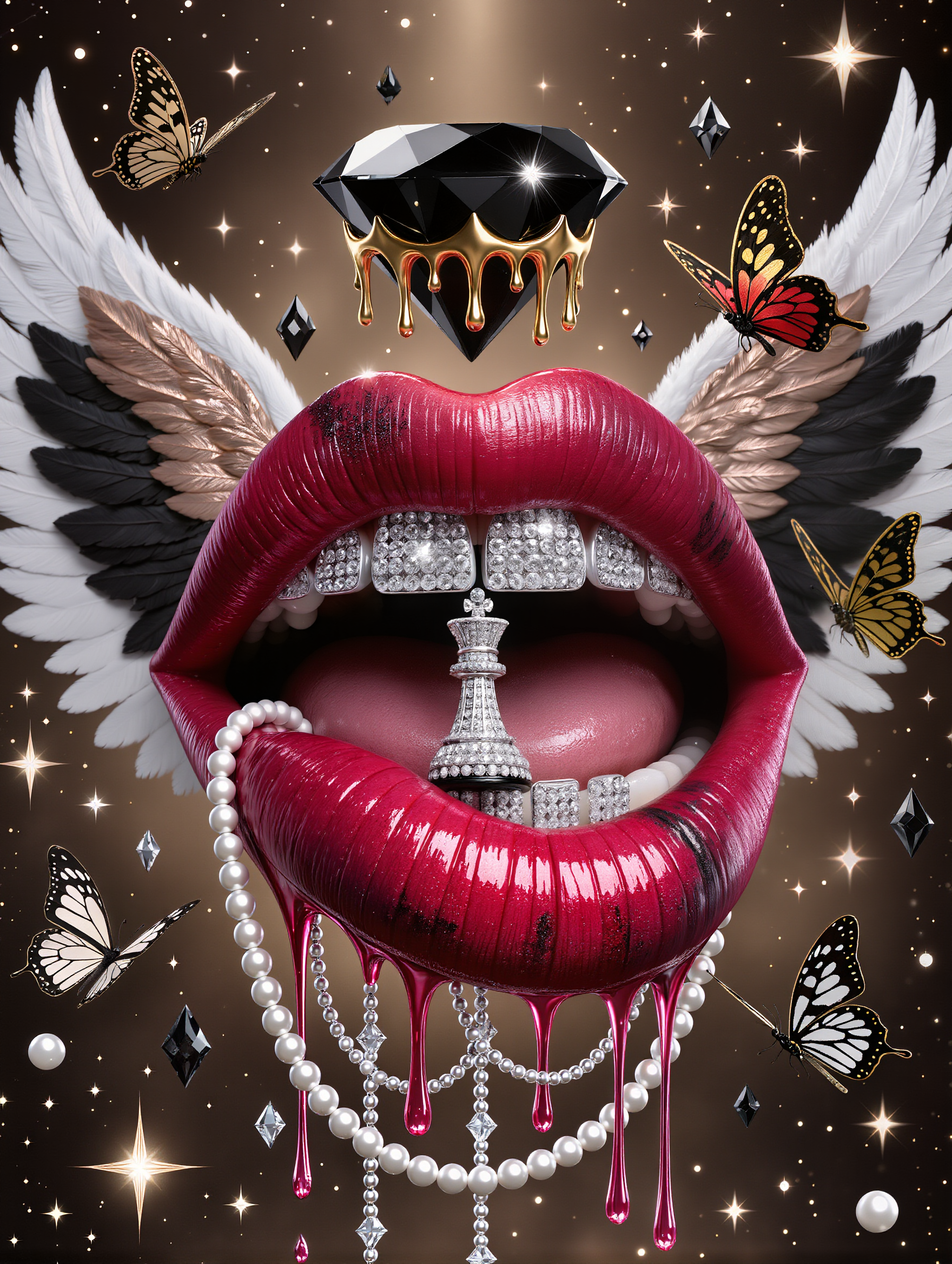 Kling AI work 313356697665026 - parted lips AI image