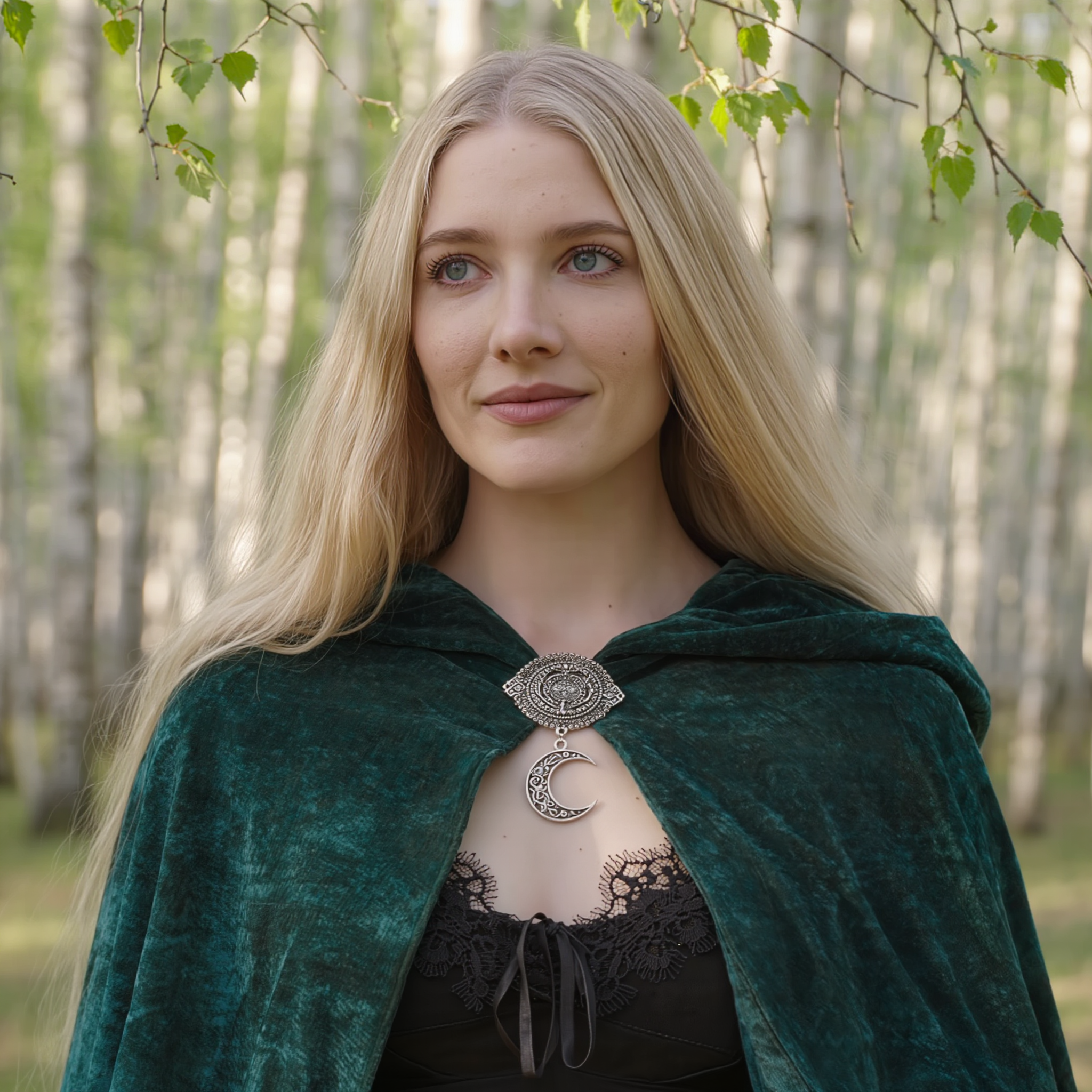 The witch is the poet's dream - witch scene AI image