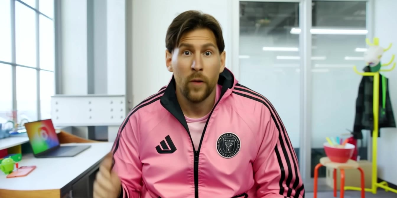 messi as mknhd - ai gif swap AI video