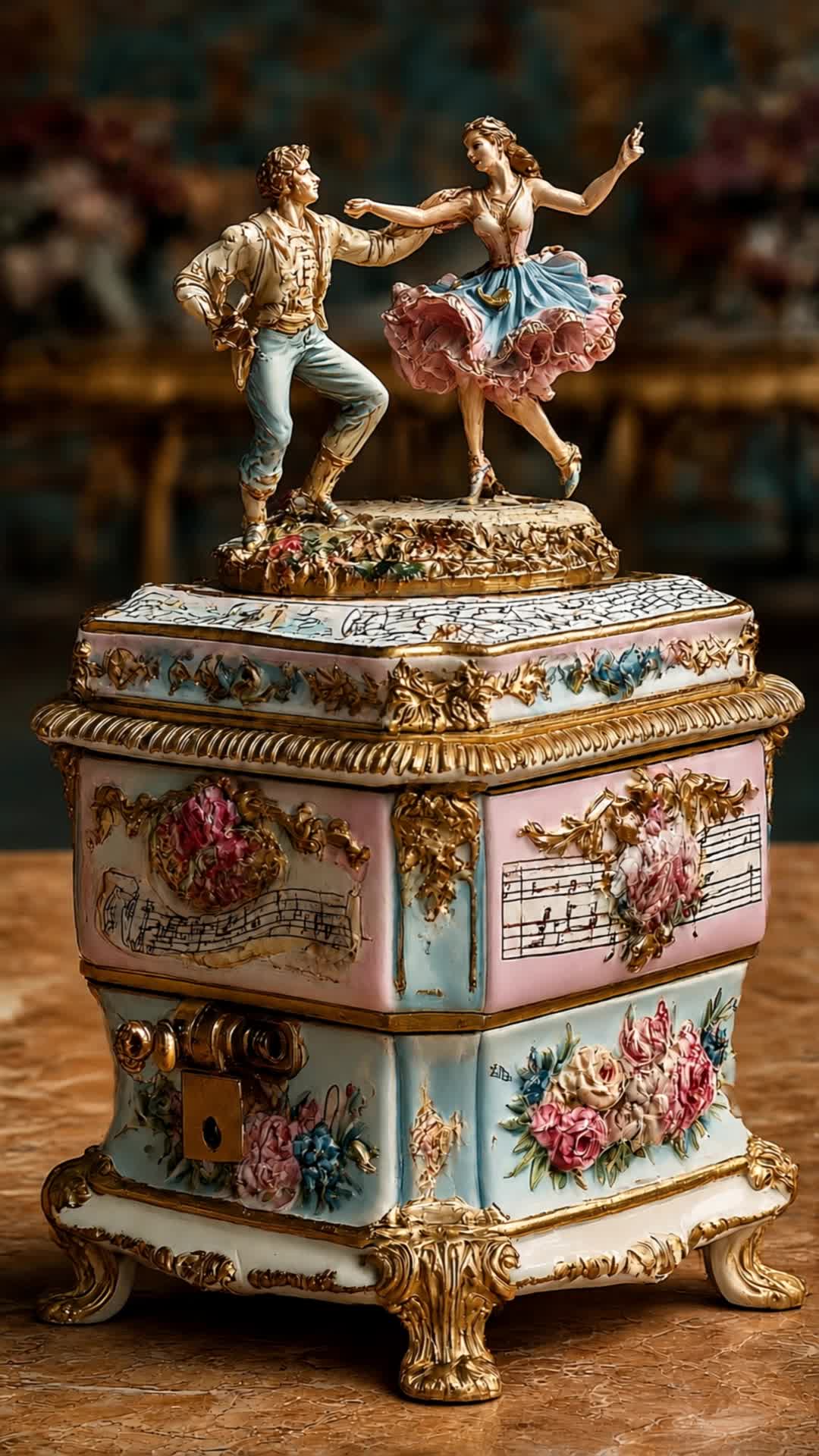 music box - ai music detectors AI video