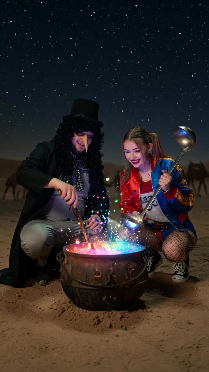 Desert - desert youtube thumbnail AI video