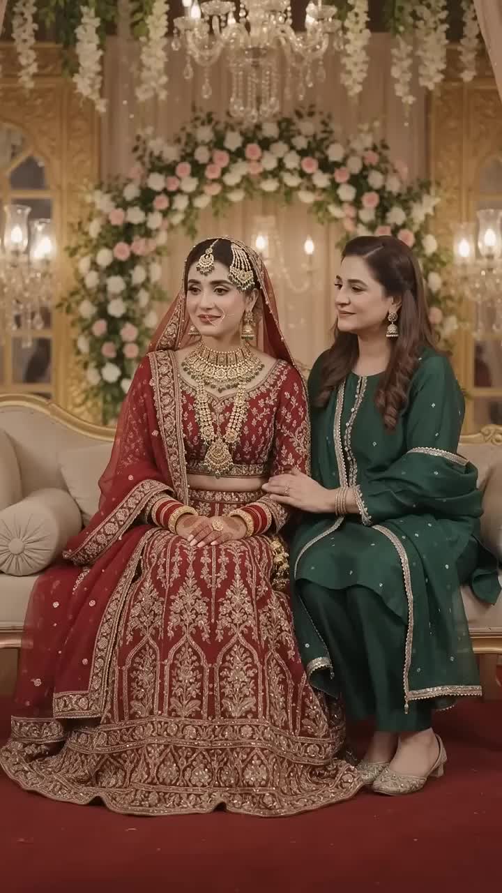 Ai wedding - wedding announcement template AI video