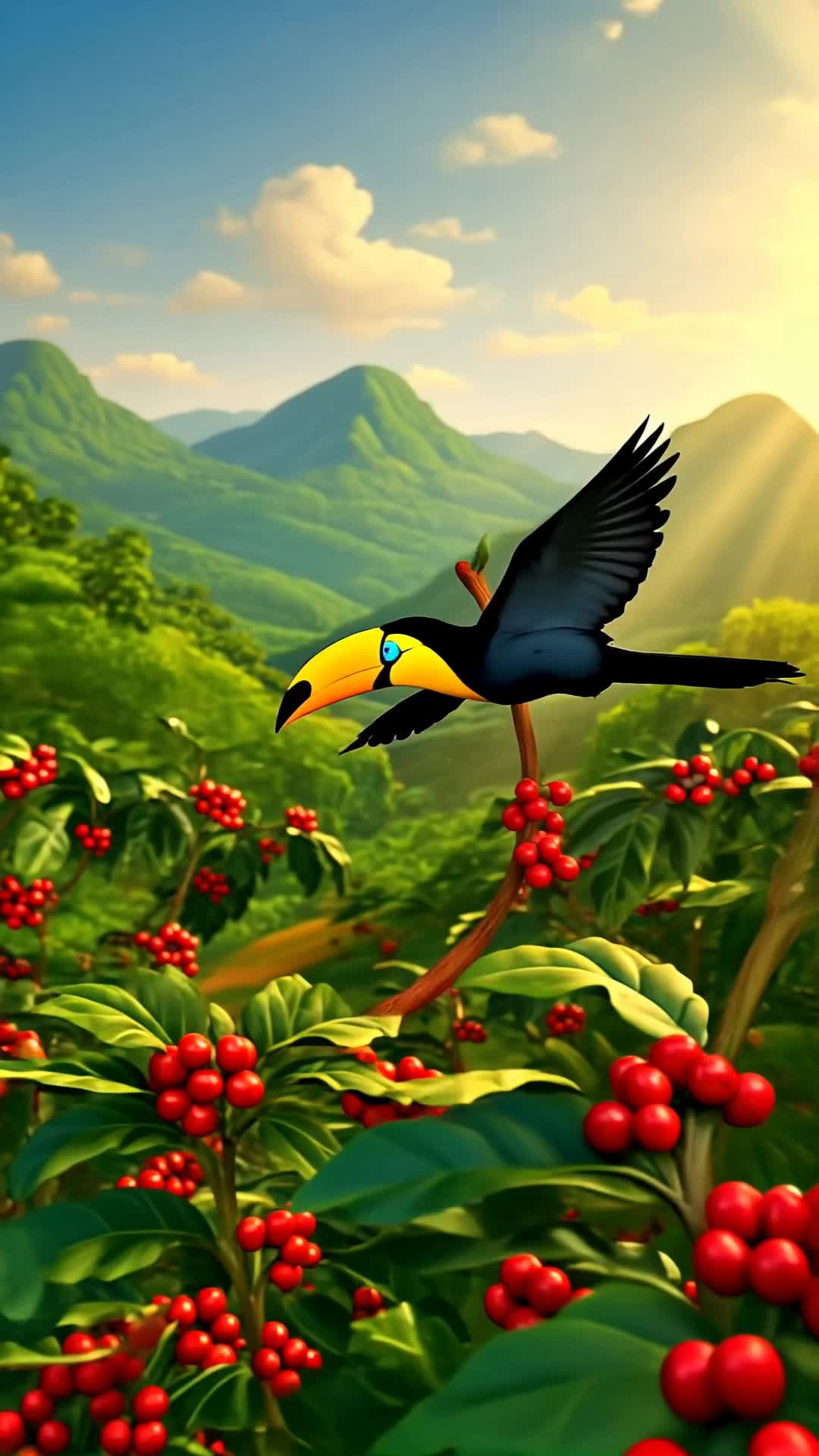 Kling AI work 287449390500513 - toucan images AI video