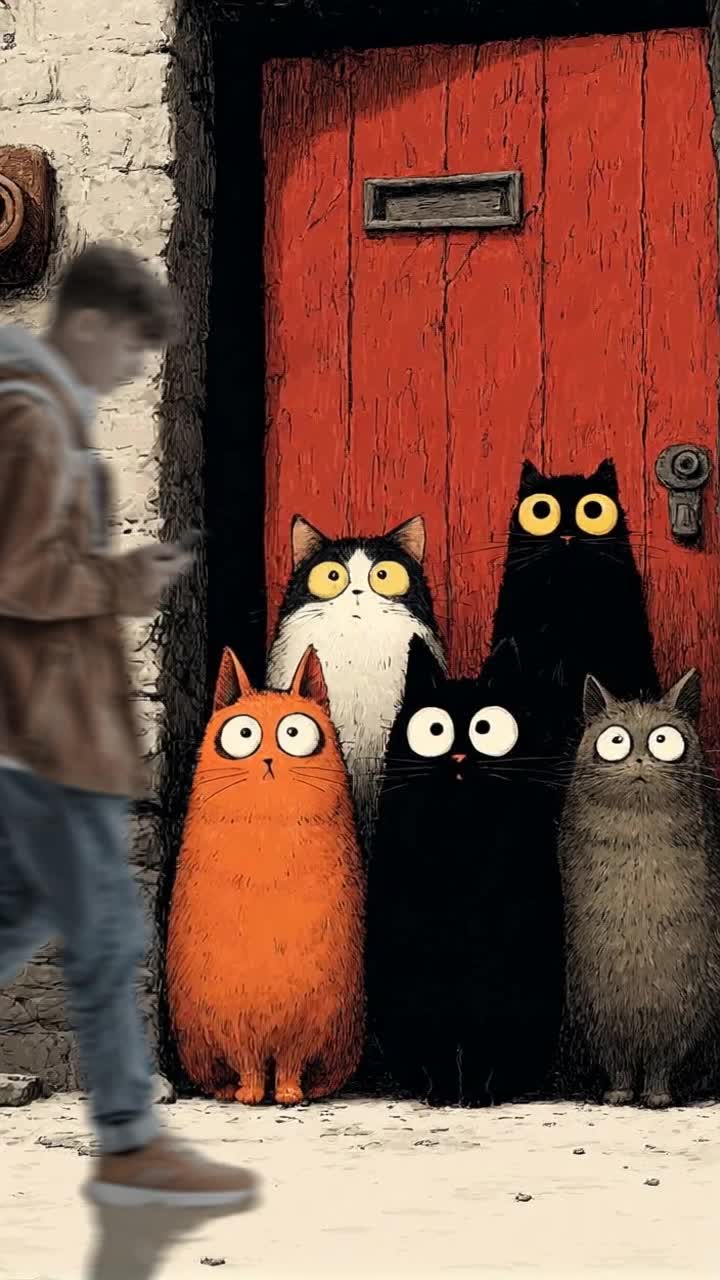 Cats - ai cats AI video