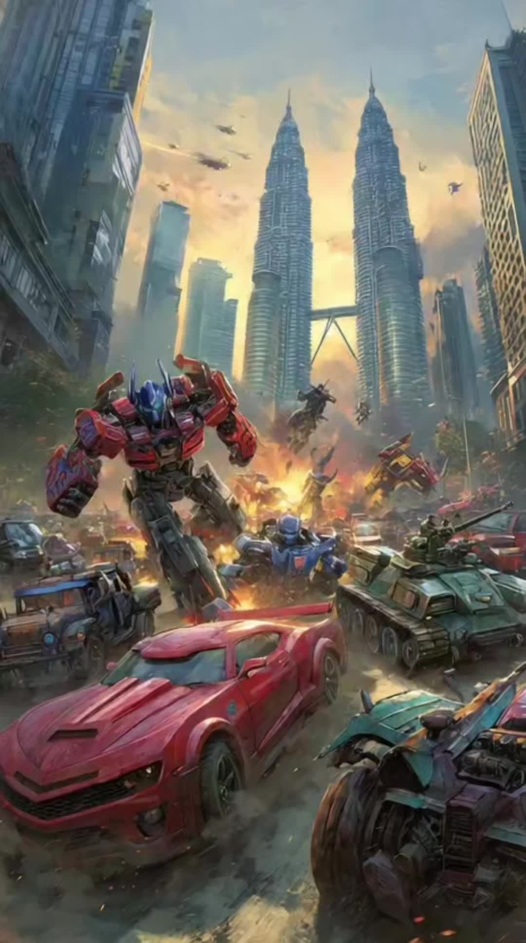 Transformer - transformer exploding AI video