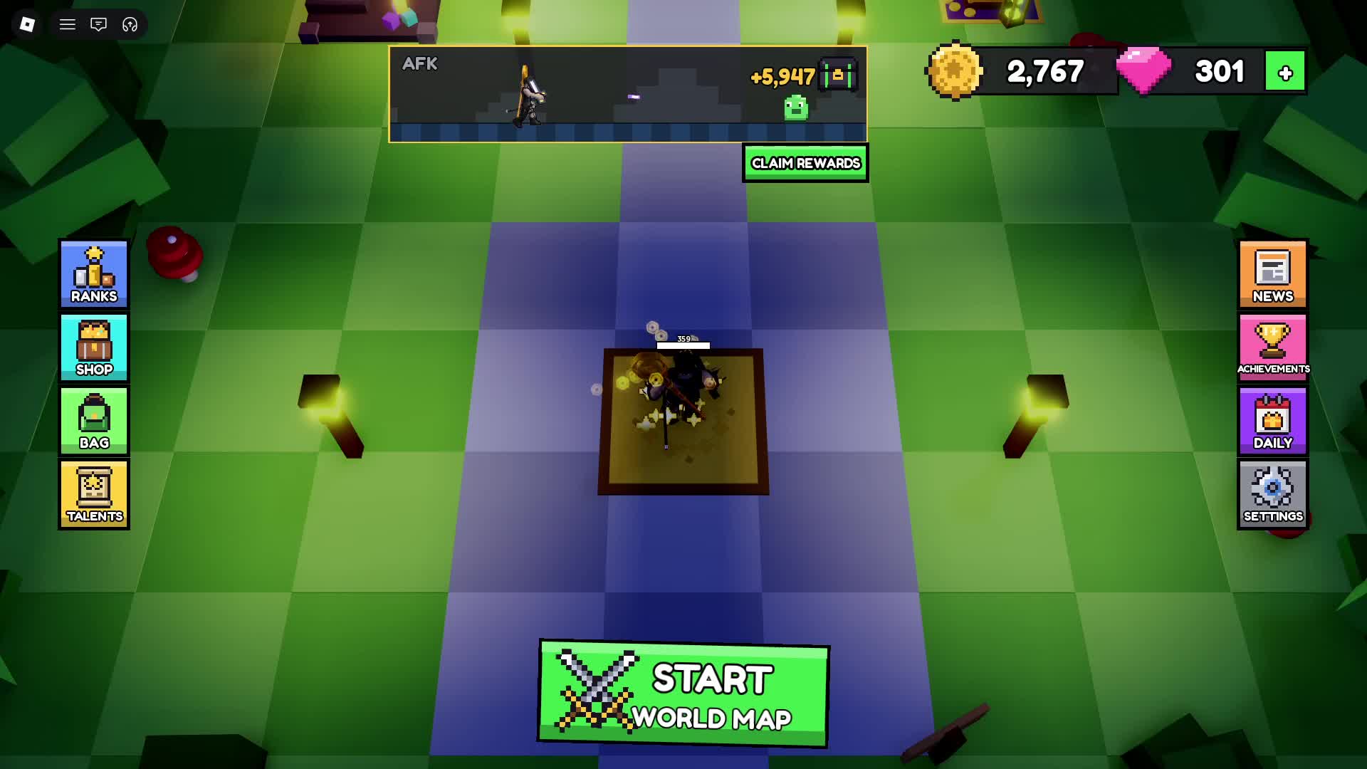 Game - game on world AI video
