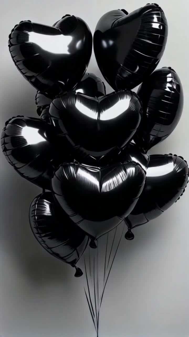 Kling AI work 54257580 - iridescent balloons AI video