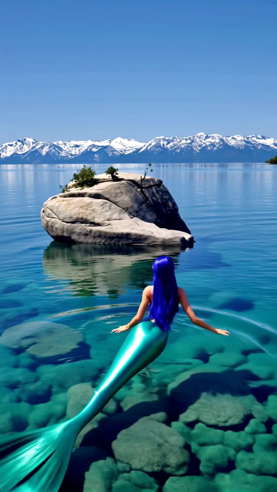 Kling AI work 297113980613566 - mermaid video AI video