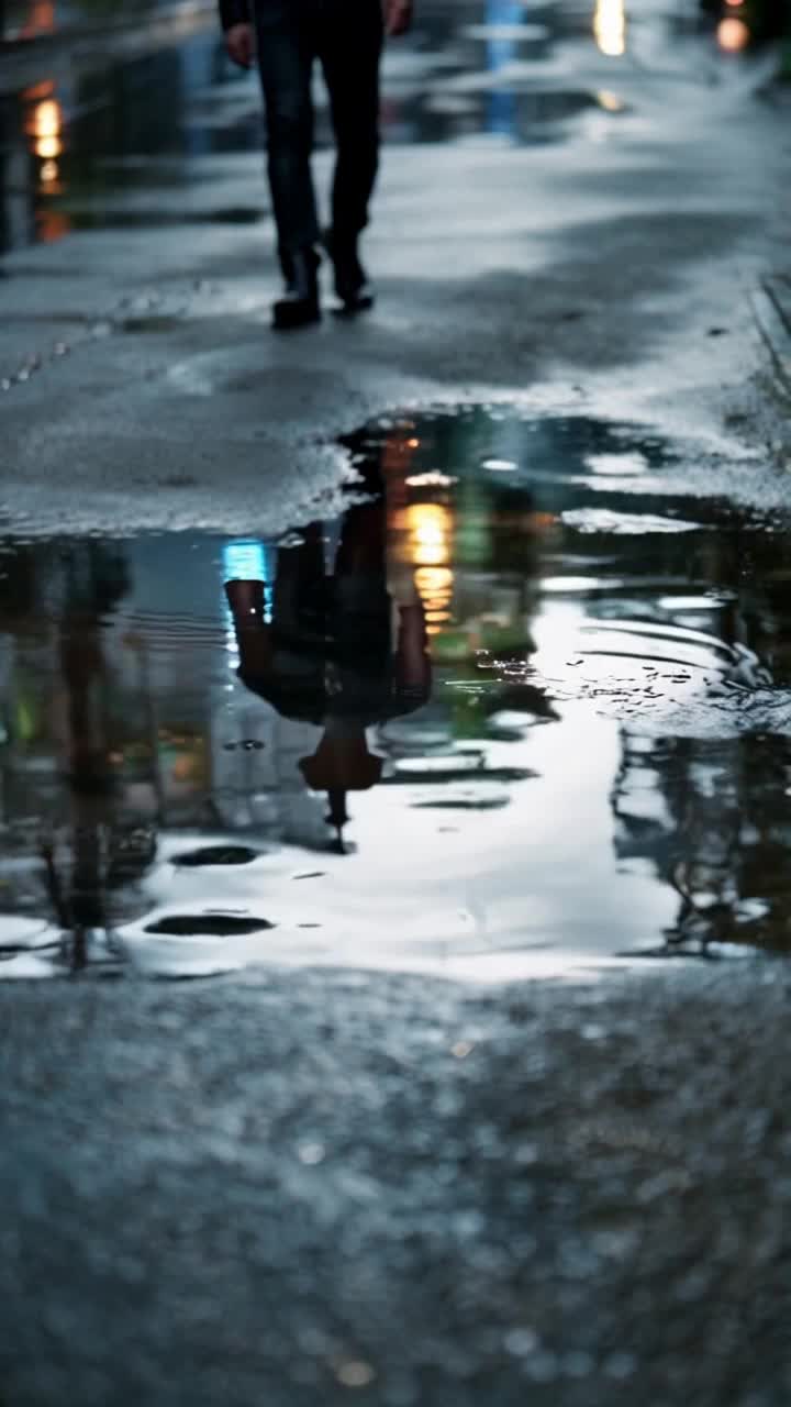 Kling AI work 310070855500966 - drawing of a raindrop AI video