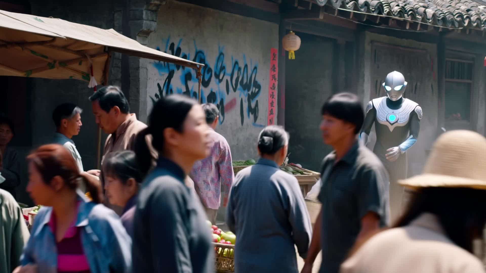 Kling AI work 282000345525829 - graffiti a AI video
