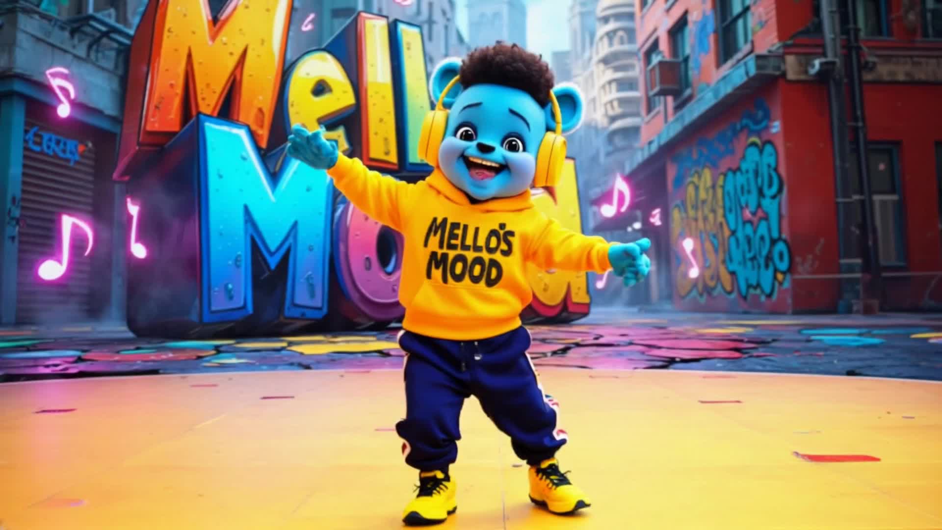 Mello's Mood - mood enhancer AI video