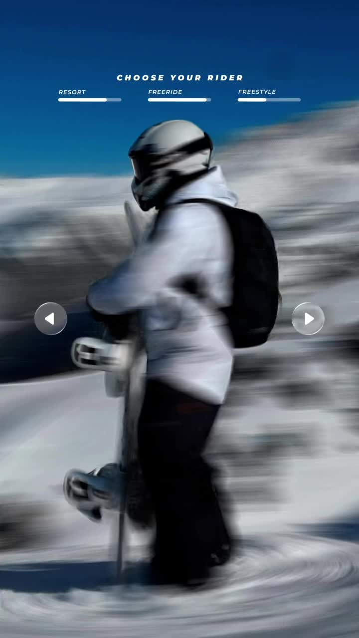 Choose your rider - rider canvas AI video