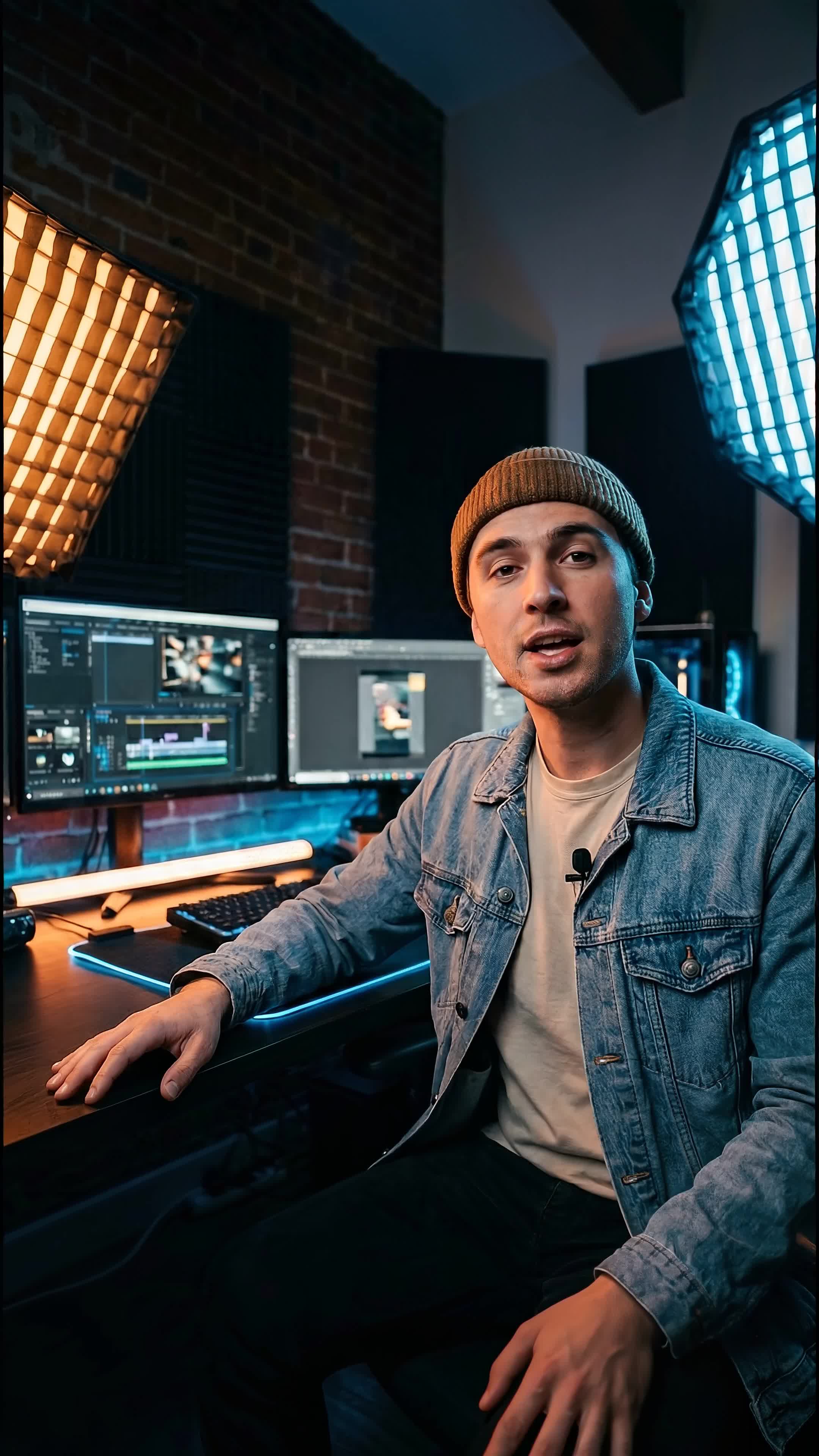 Creator presenting his studio - reddit the studio AI video