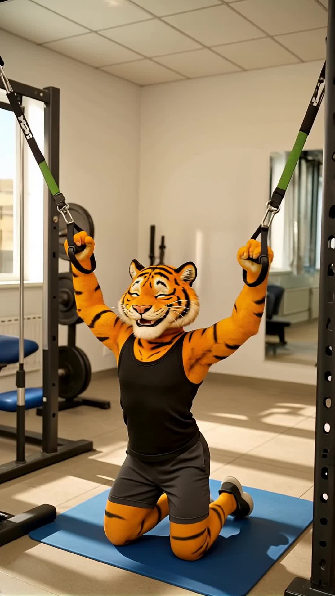 Kling AI work 289676333500775 - tiger scene AI video