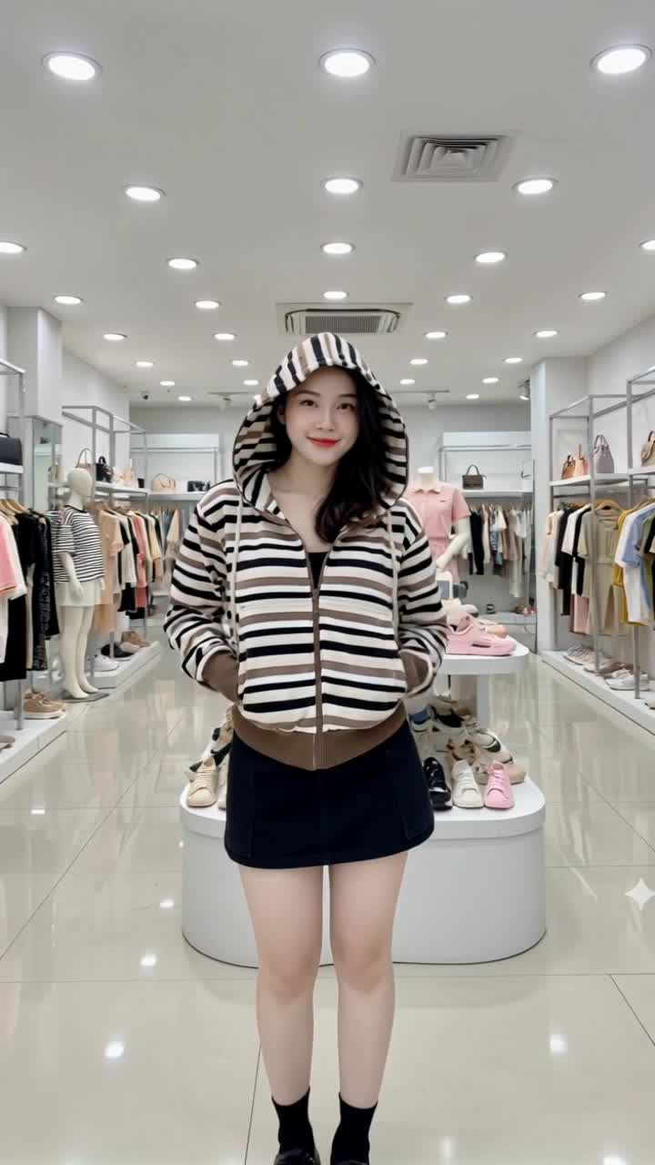 Kling AI work 296705760614162 - thời trang wallpaper AI video
