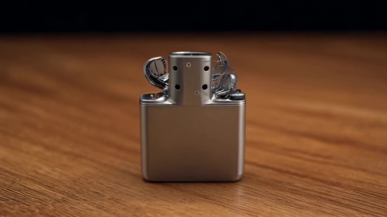 The transforming lighter - lighter picture AI video