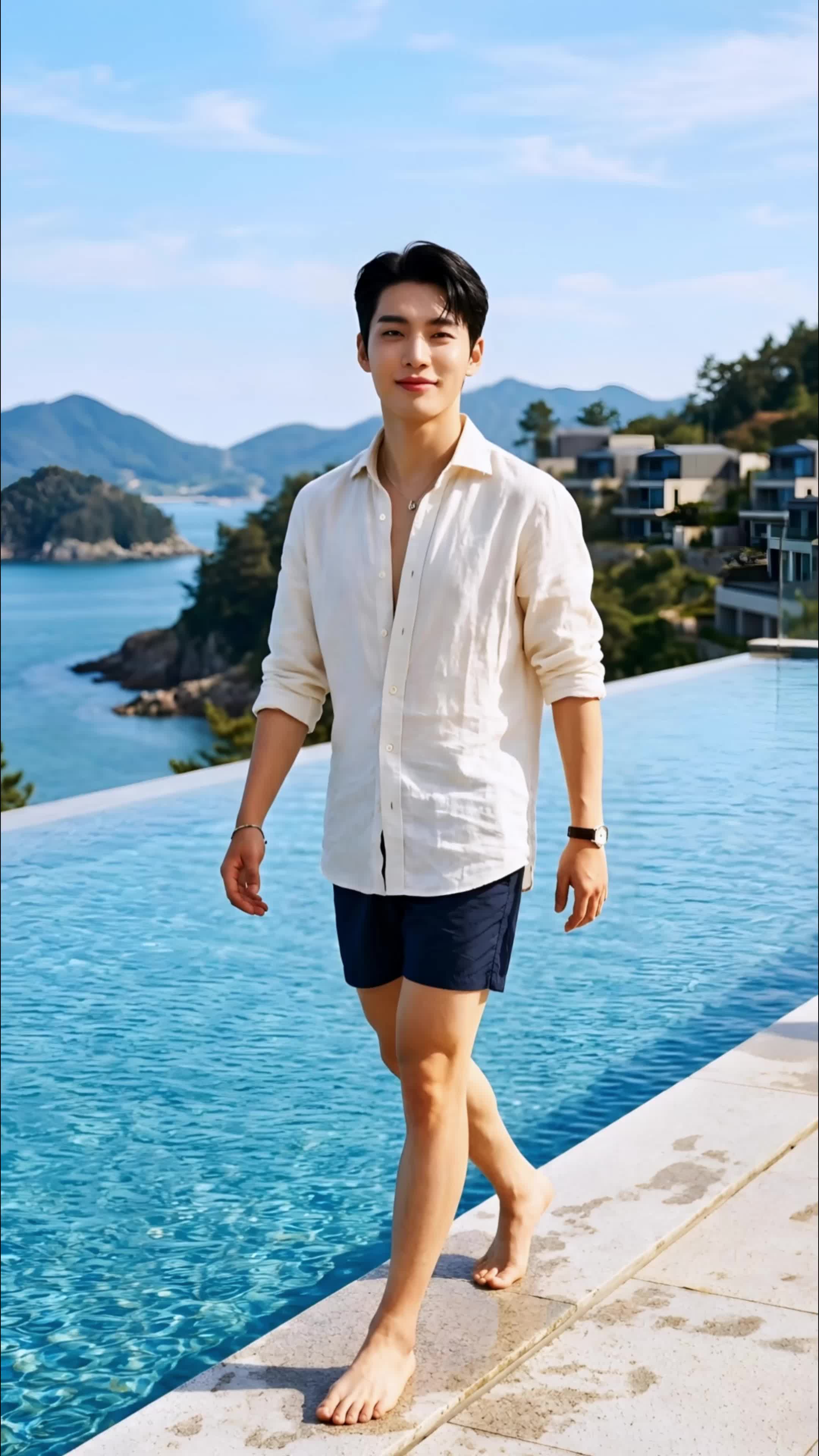 Men's Summer Fashion. - men's low fade AI video