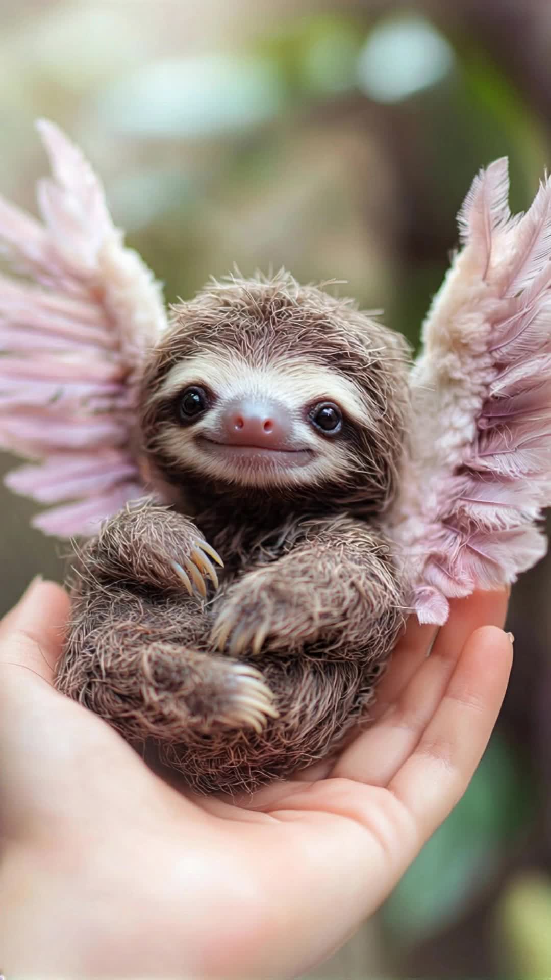 Little cute sloth - ai sloth AI video