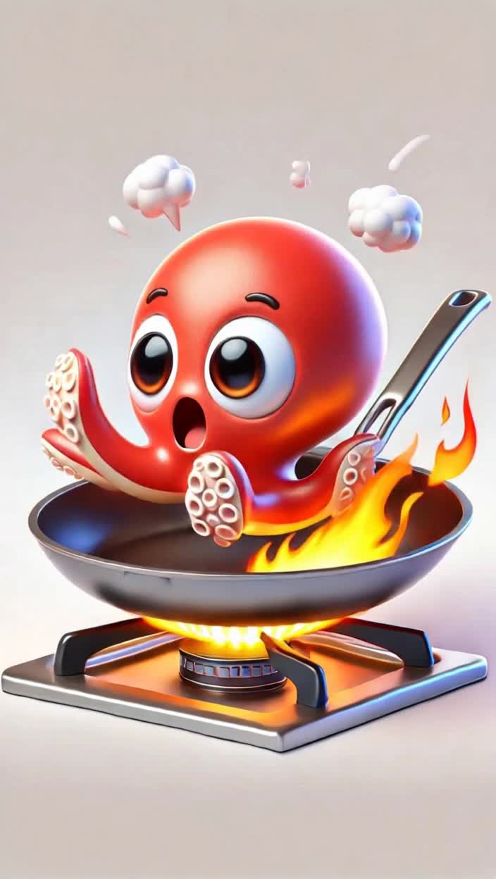 octopus - octopus ears AI video