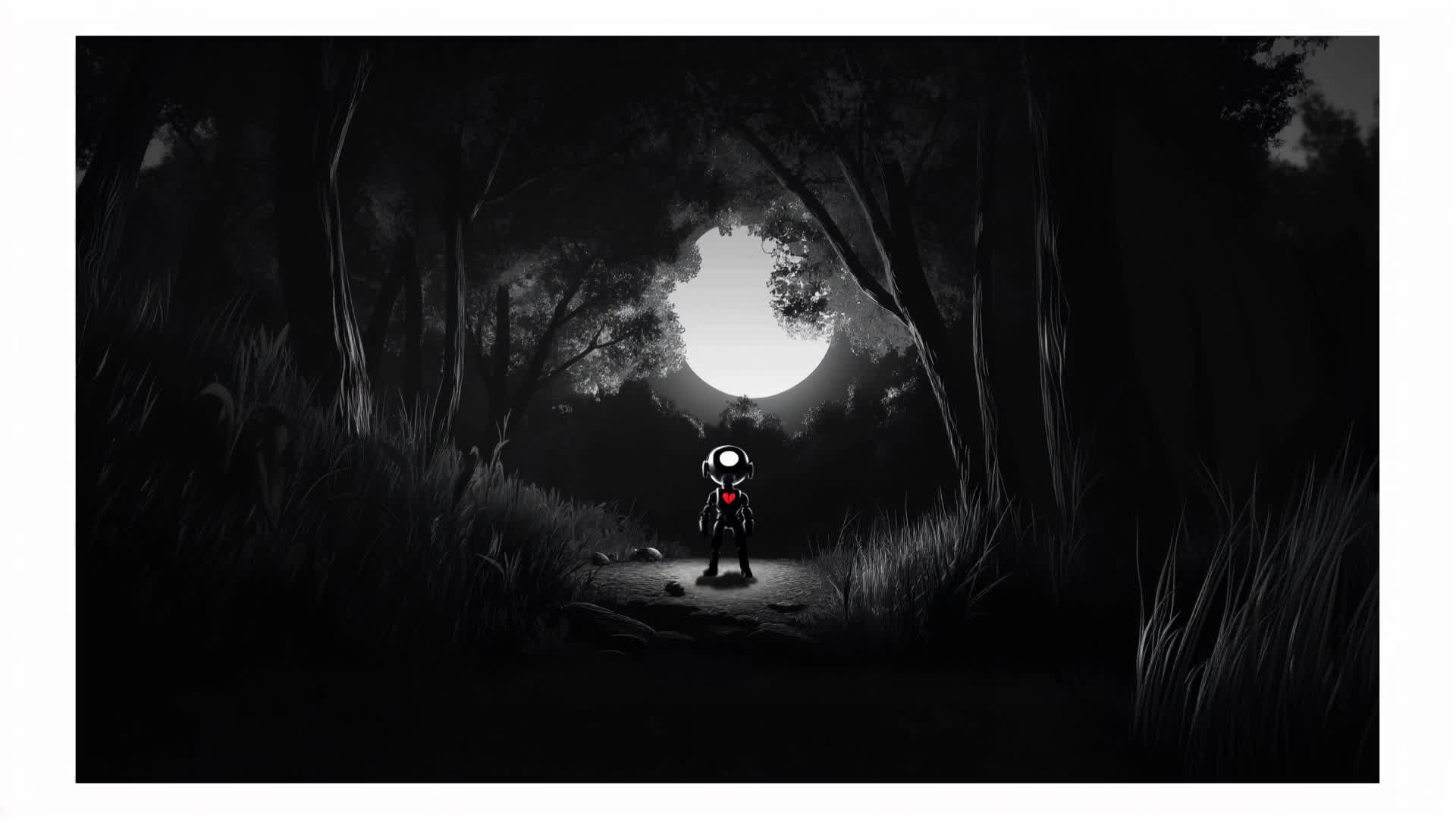Robert Loves You - the world may never know gif AI video