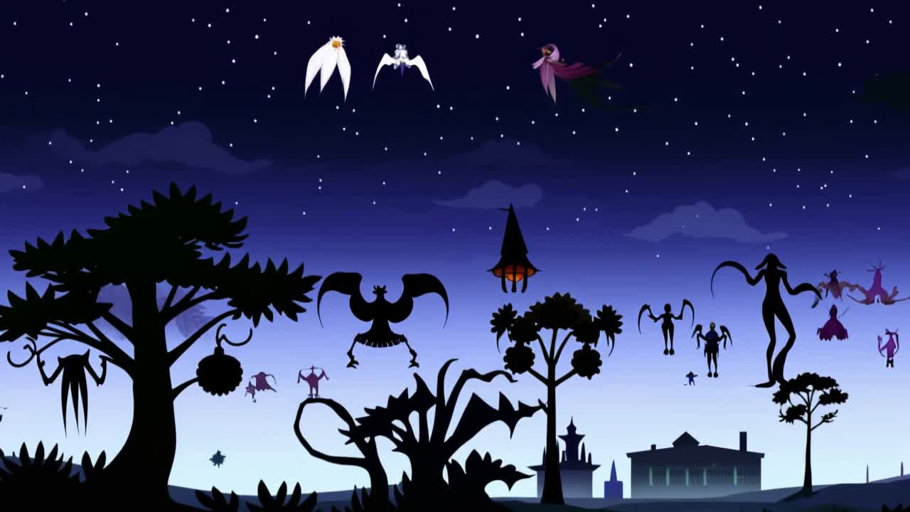 Kling AI work 310665566611543 - creepy halloween music AI video