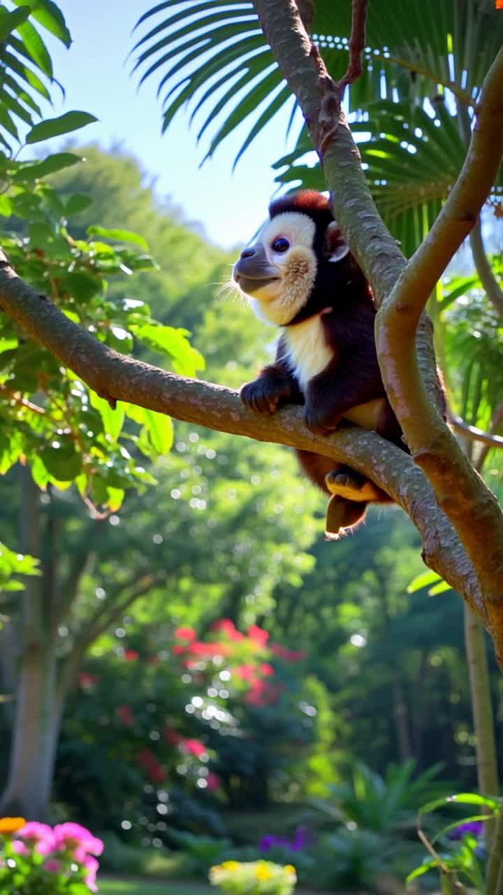 Cute Sloth - ai sloth AI video