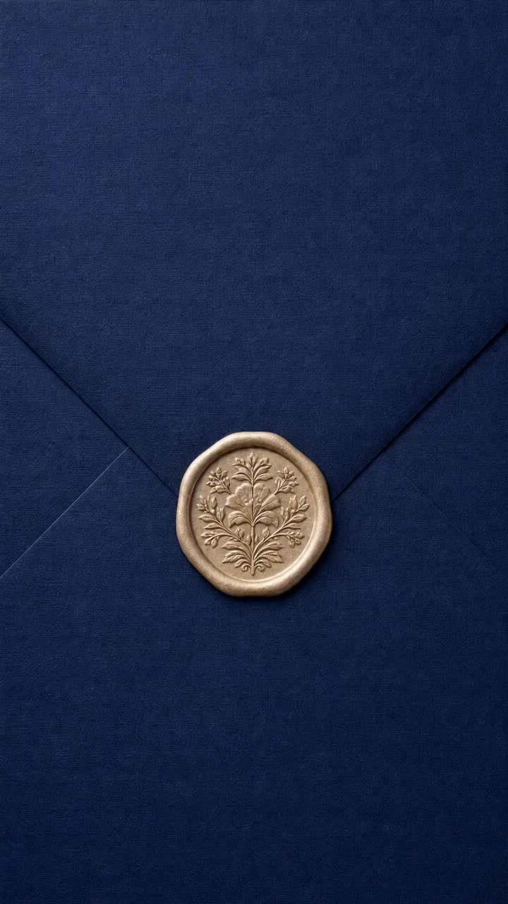 Wedding invitation - wedding announcement template AI video