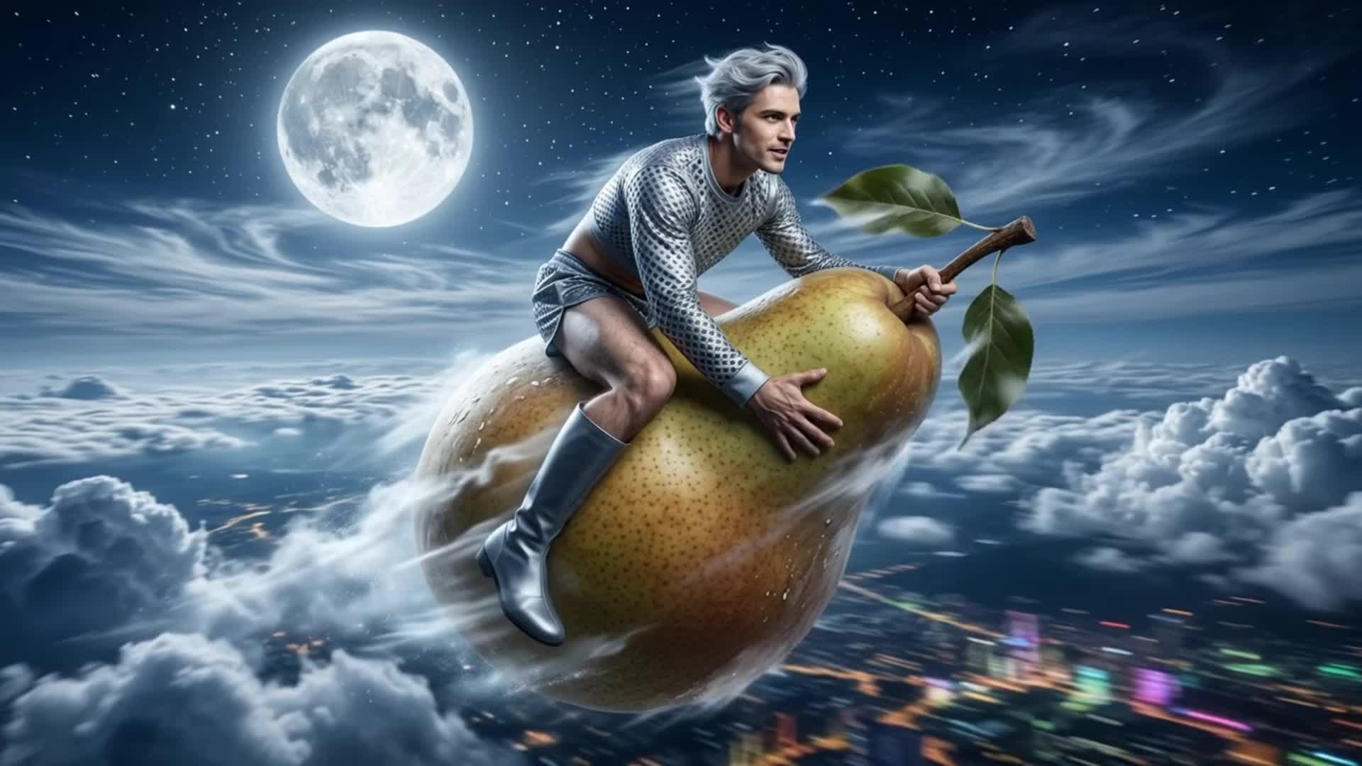 THE FRUITY RIDER - rider canvas AI video