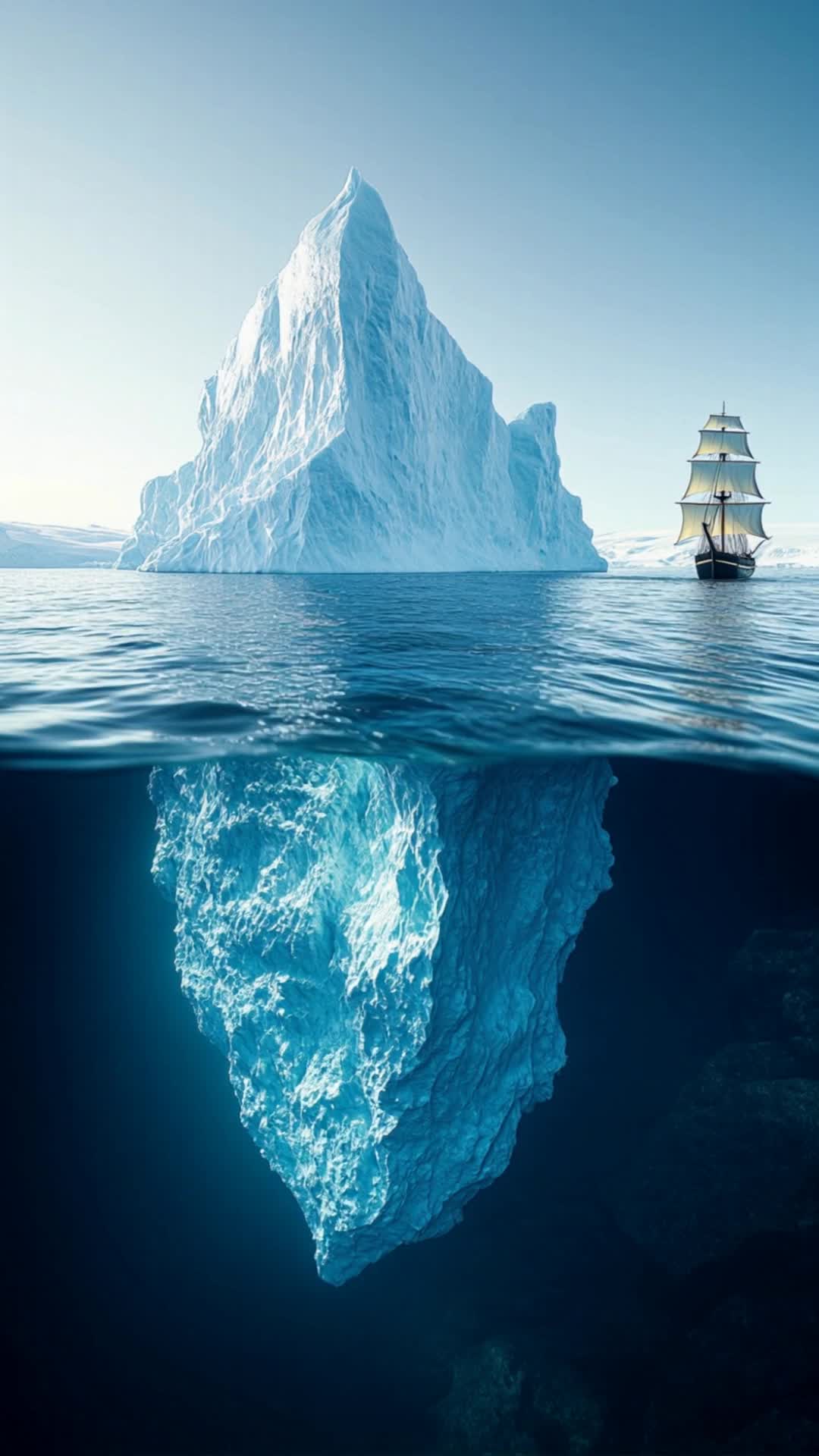 Kling AI work 234573540 - clip art iceberg AI video
