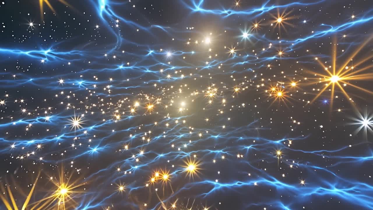 Majestic star field - field ai AI video