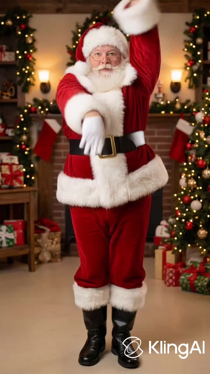 Santa’s Dance Mashup - mashup creator AI video